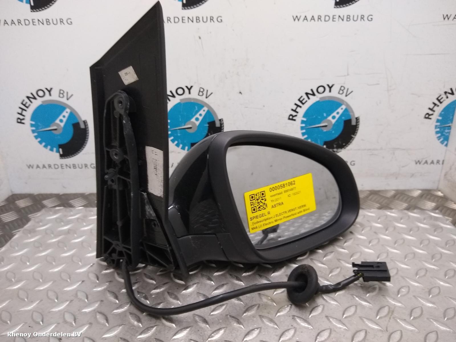 View Auto part R Door Mirror VAUXHALL / OPEL ASTRA 2011