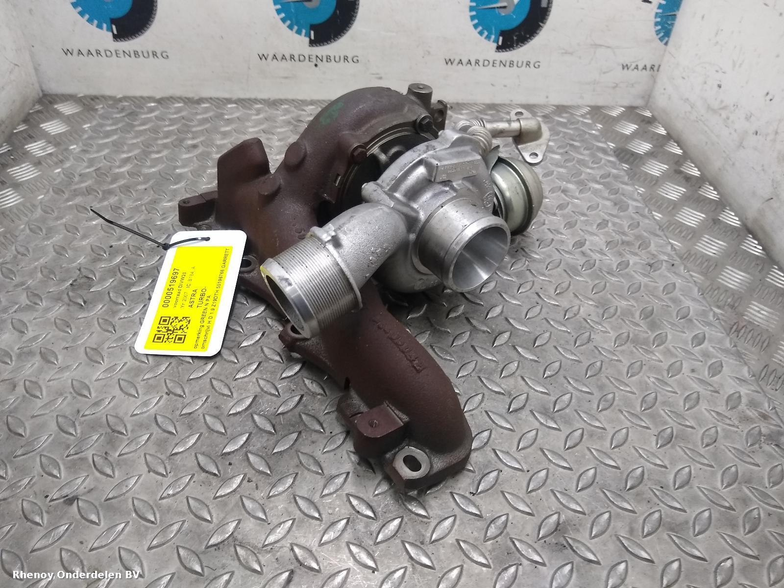 View Auto part Turbocharger VAUXHALL / OPEL ASTRA 2007