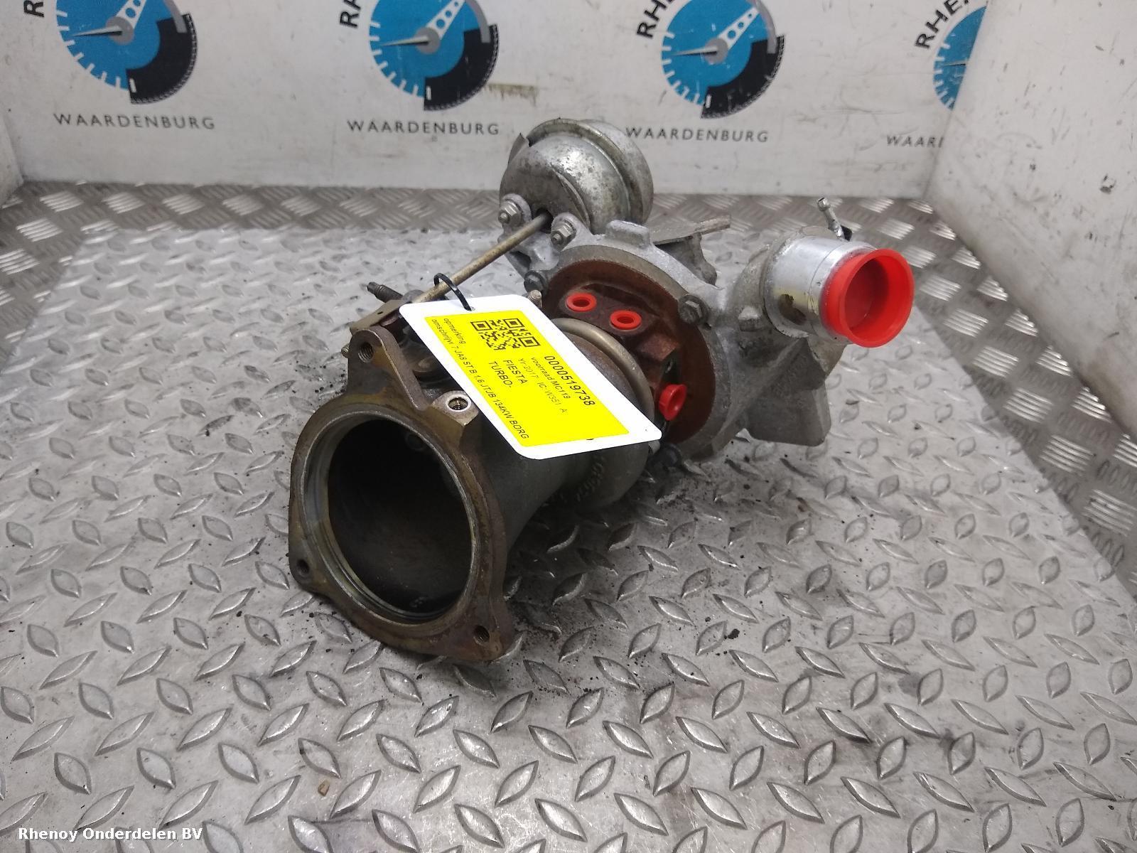 2017 FORD FIESTA TURBO View Auto part TURBO FORD FIESTA 2017