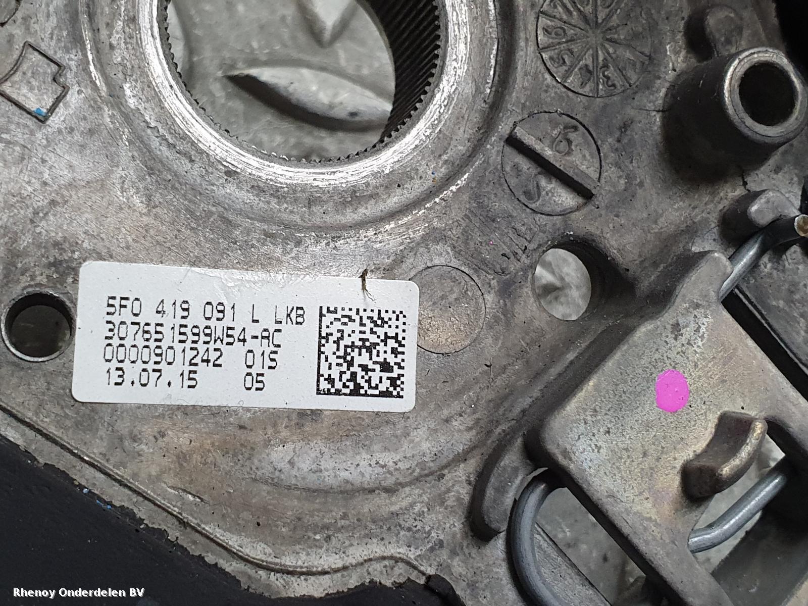2015 SEAT IBIZA STUURWIEL View Auto part STUURWIEL SEAT IBIZA 2015