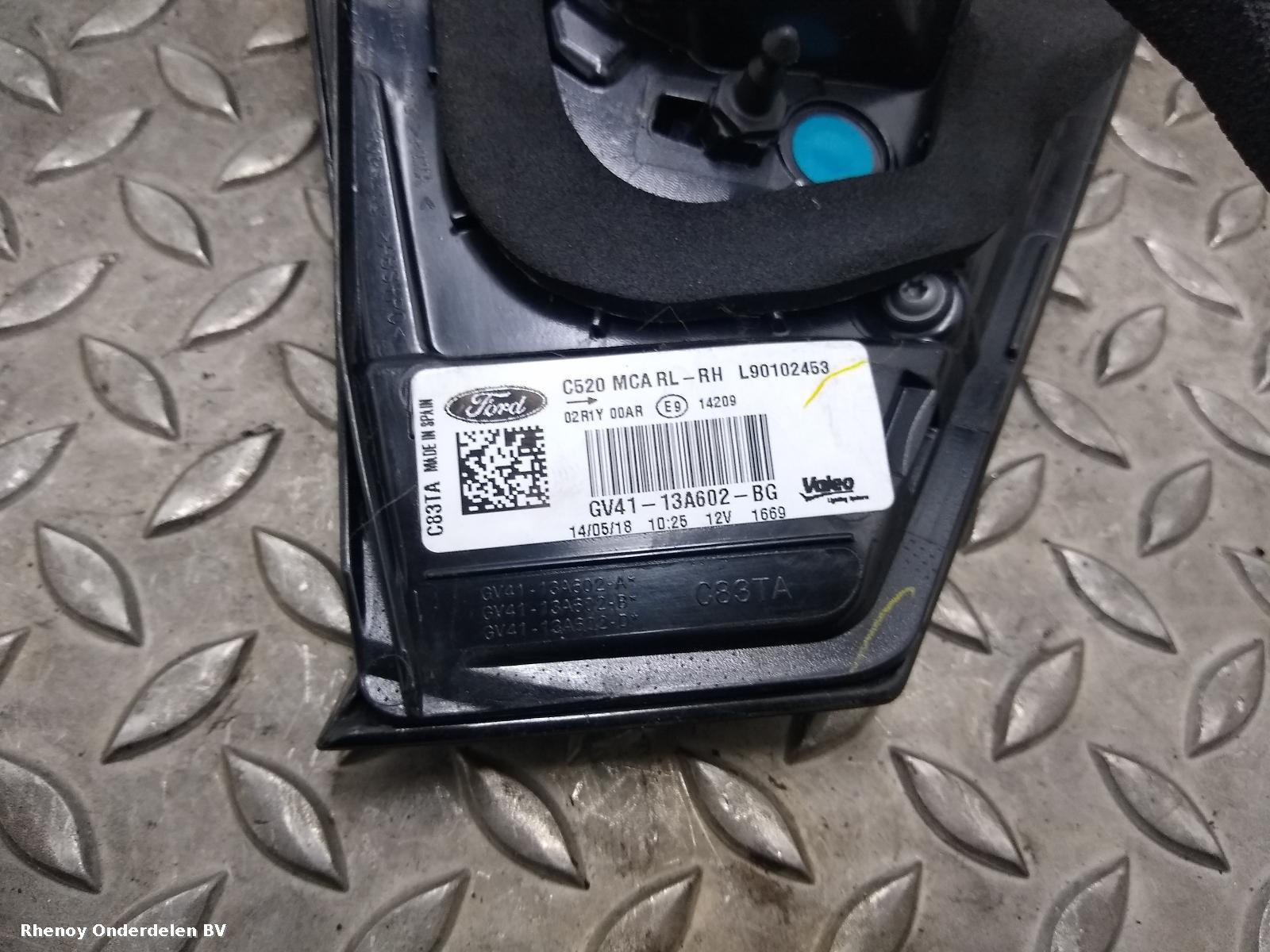 2018 FORD KUGA ACHTERLICHT R View Auto part ACHTERLICHT R FORD KUGA 2018