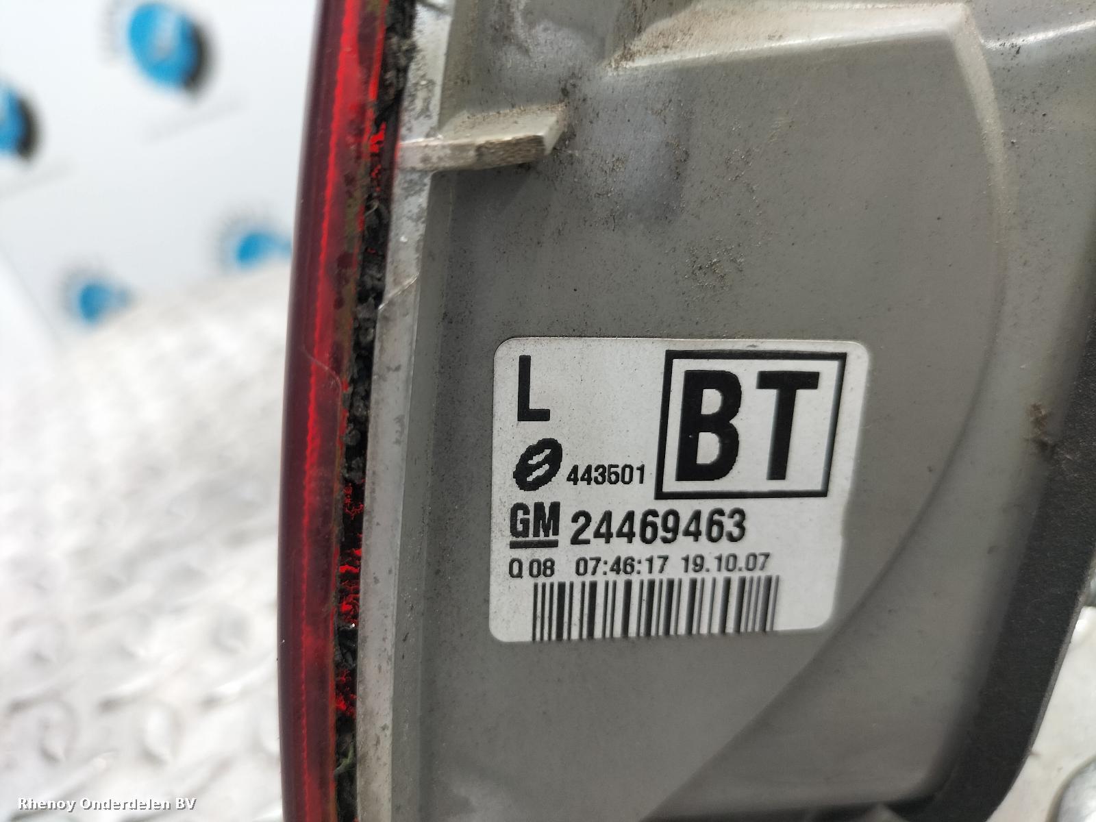2004 OPEL / VAUXHALL VECTRA ACHTERLICHT L View Auto part ACHTERLICHT L OPEL / VAUXHALL VECTRA 2004