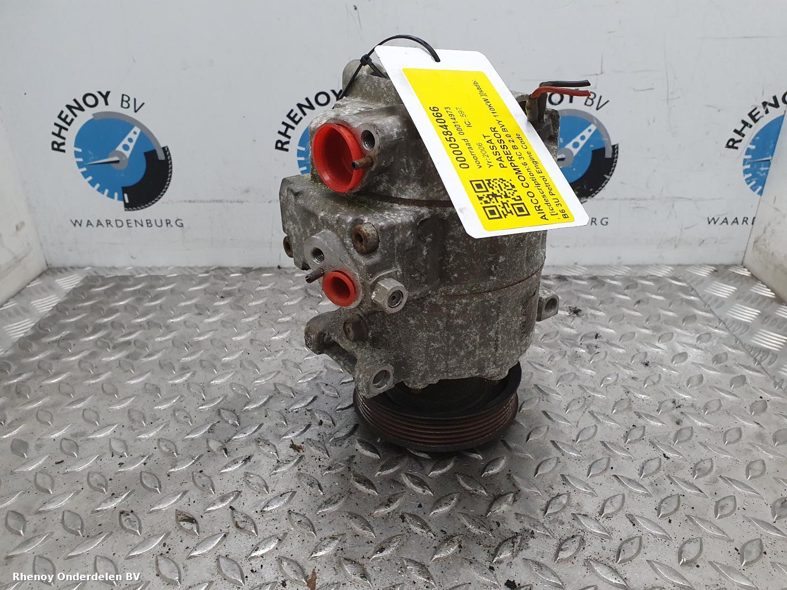 View Auto part Compressor VOLKSWAGEN PASSAT 2006