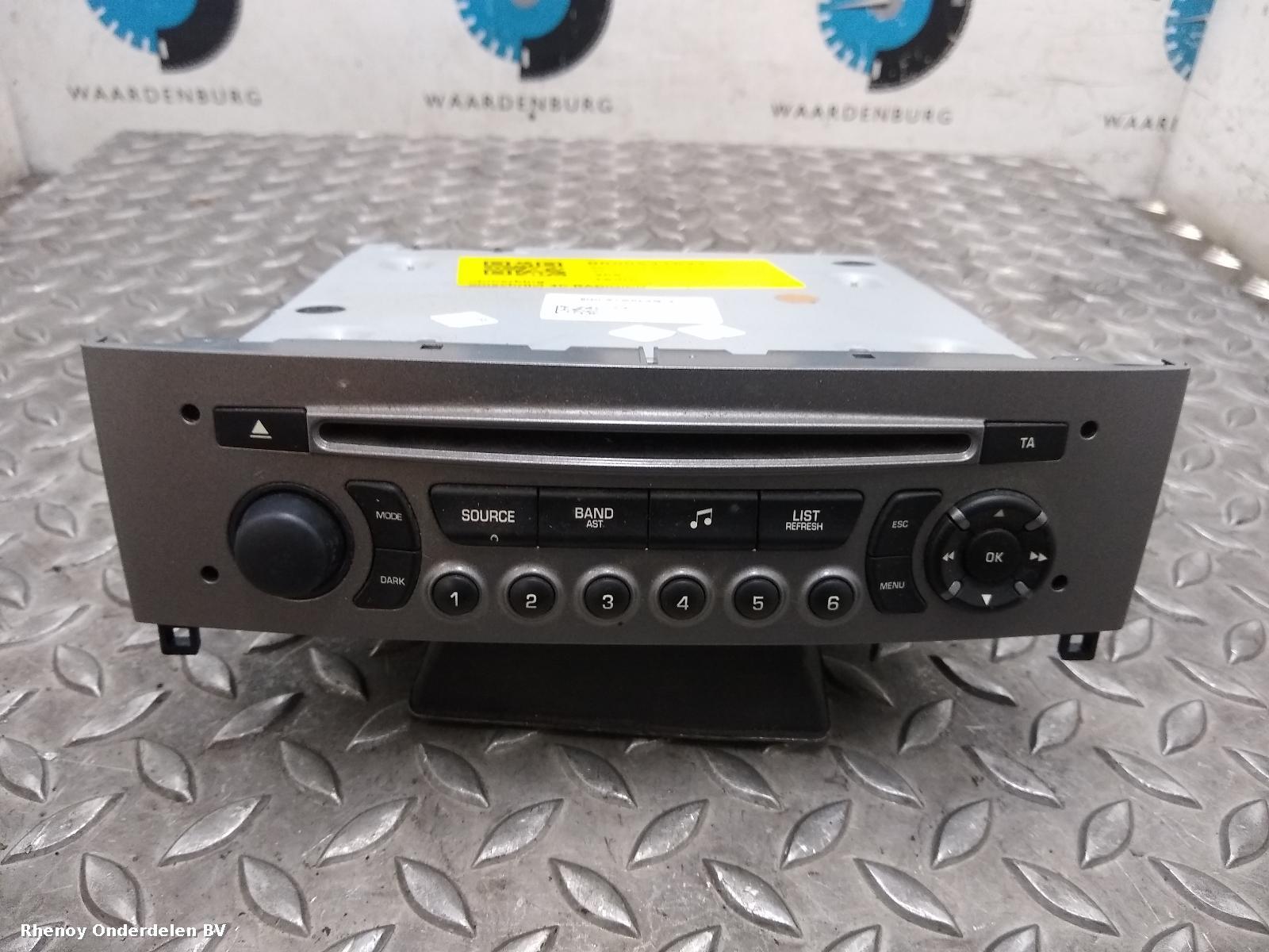 Bekijk Auto-onderdeel RADIO PEUGEOT 308 2012