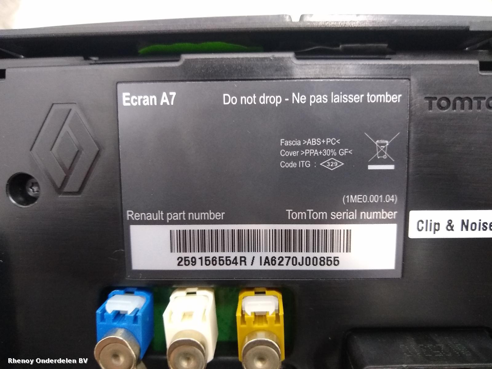 2010 RENAULT MEGANE NAVIGATIE View Auto part NAVIGATIE RENAULT MEGANE 2010