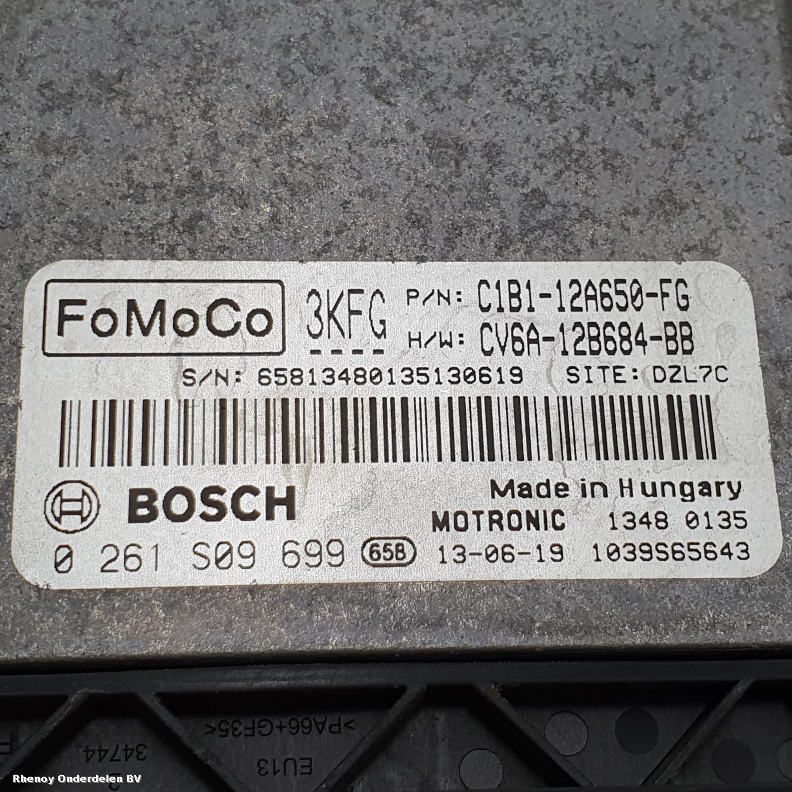 2013 FORD FIESTA OVERIGE View Auto part OVERIGE FORD FIESTA 2013
