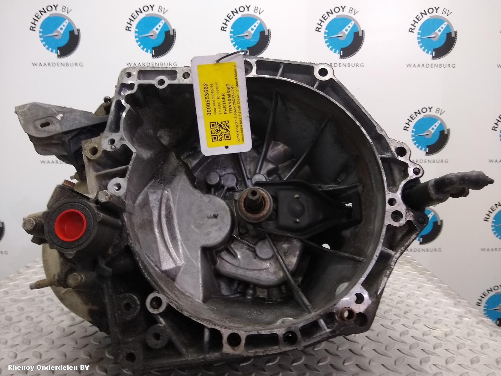 View Auto part Gearbox PEUGEOT PARTNER 2009