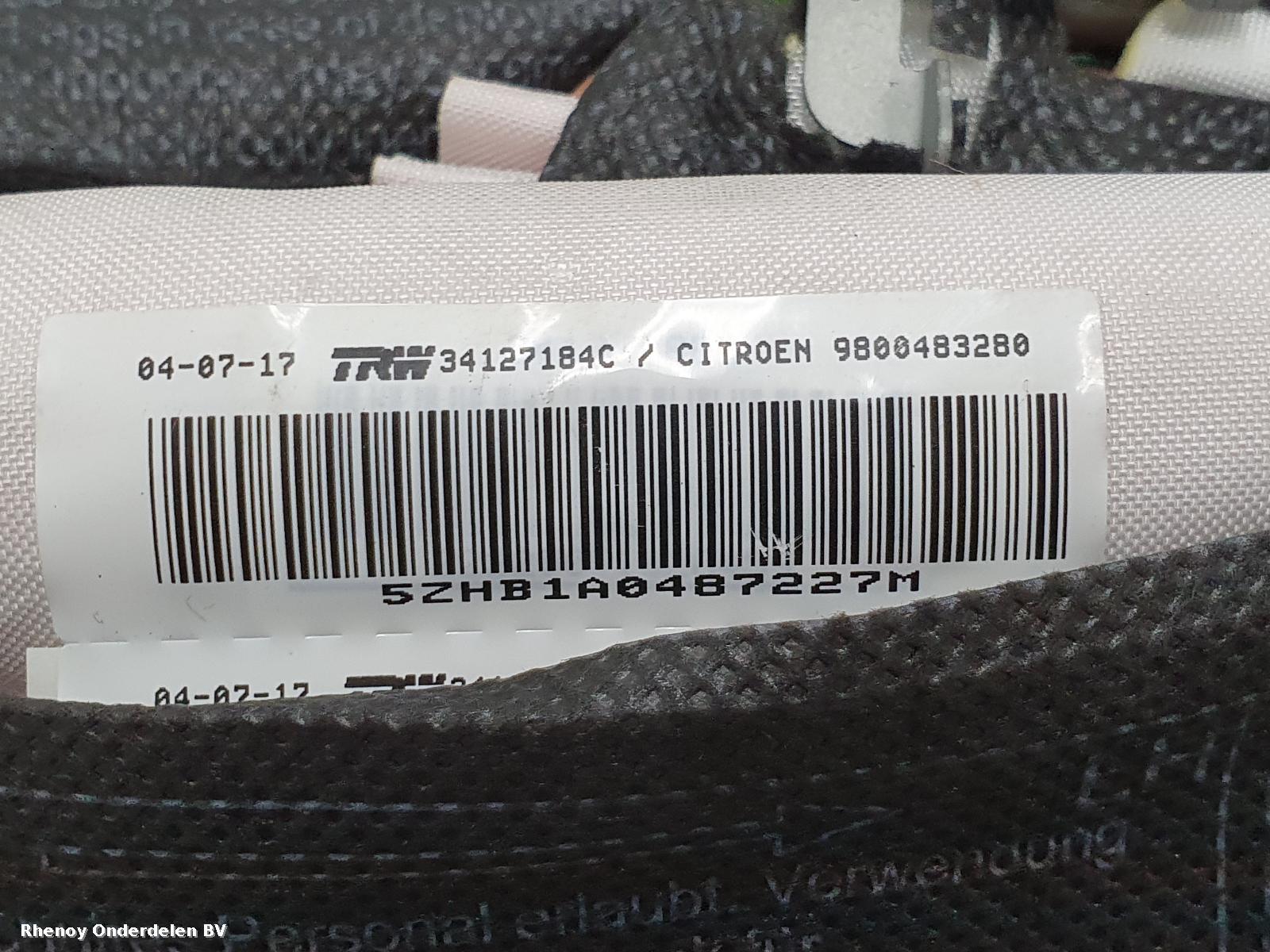 View Auto part AIRBAG LINKS CITROEN C4 PICASSO 2017