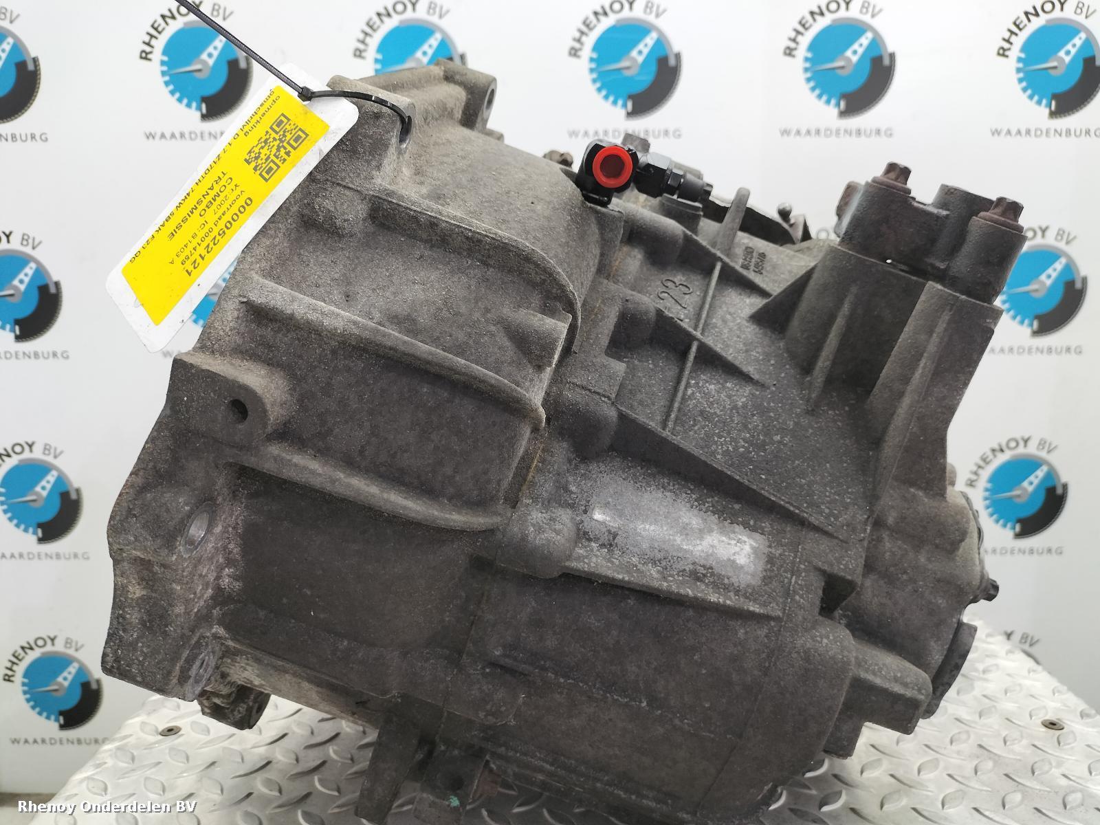 View Auto part TRANSMISSIE / VERSNELLINGSBAK OPEL / VAUXHALL COMBO 2007