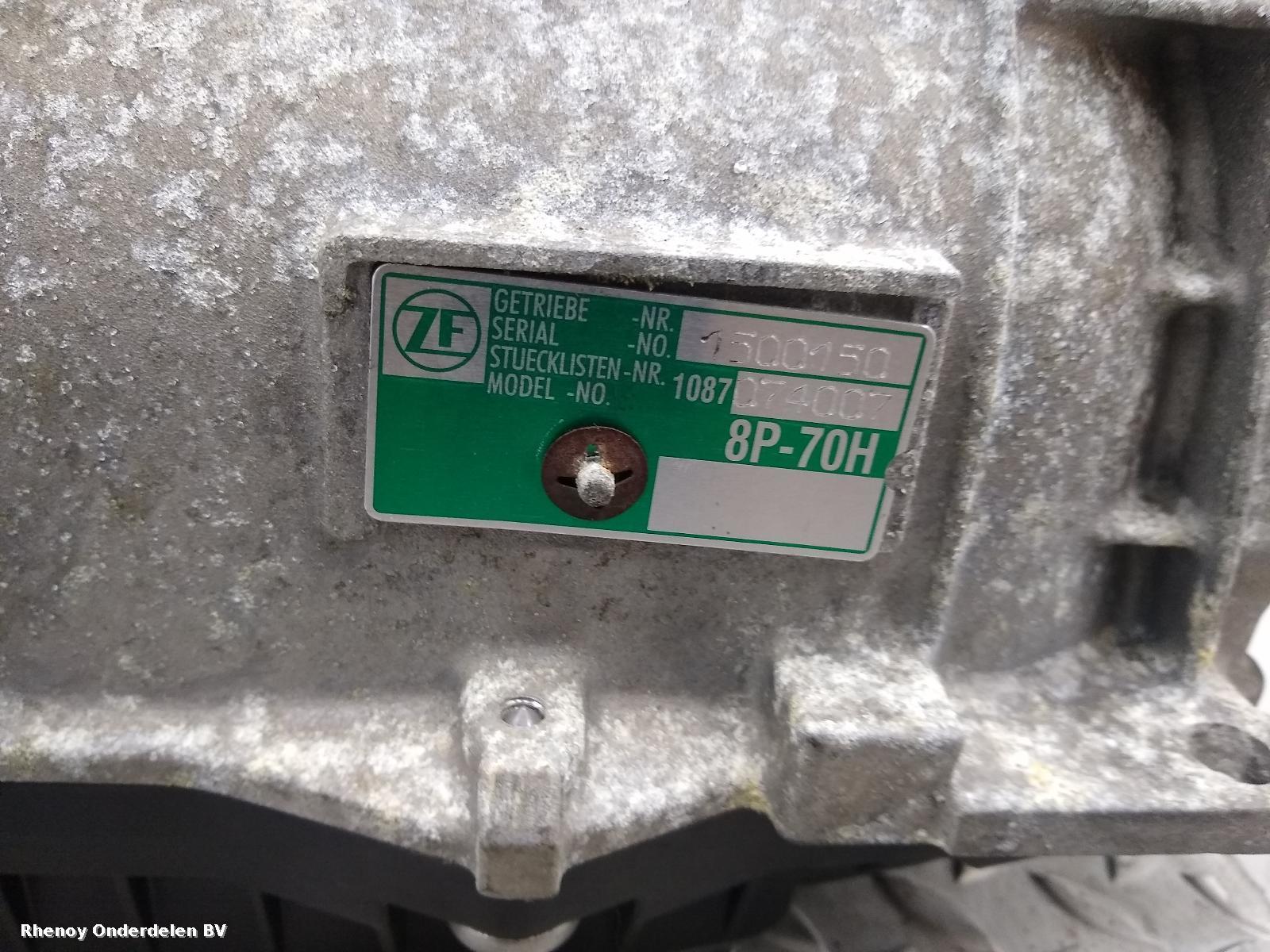 2014 LAND ROVER RANGE ROVER TRANSMISSIE / VERSNELLINGSBAK View Auto part TRANSMISSIE / VERSNELLINGSBAK LAND ROVER RANGE ROVER 2014