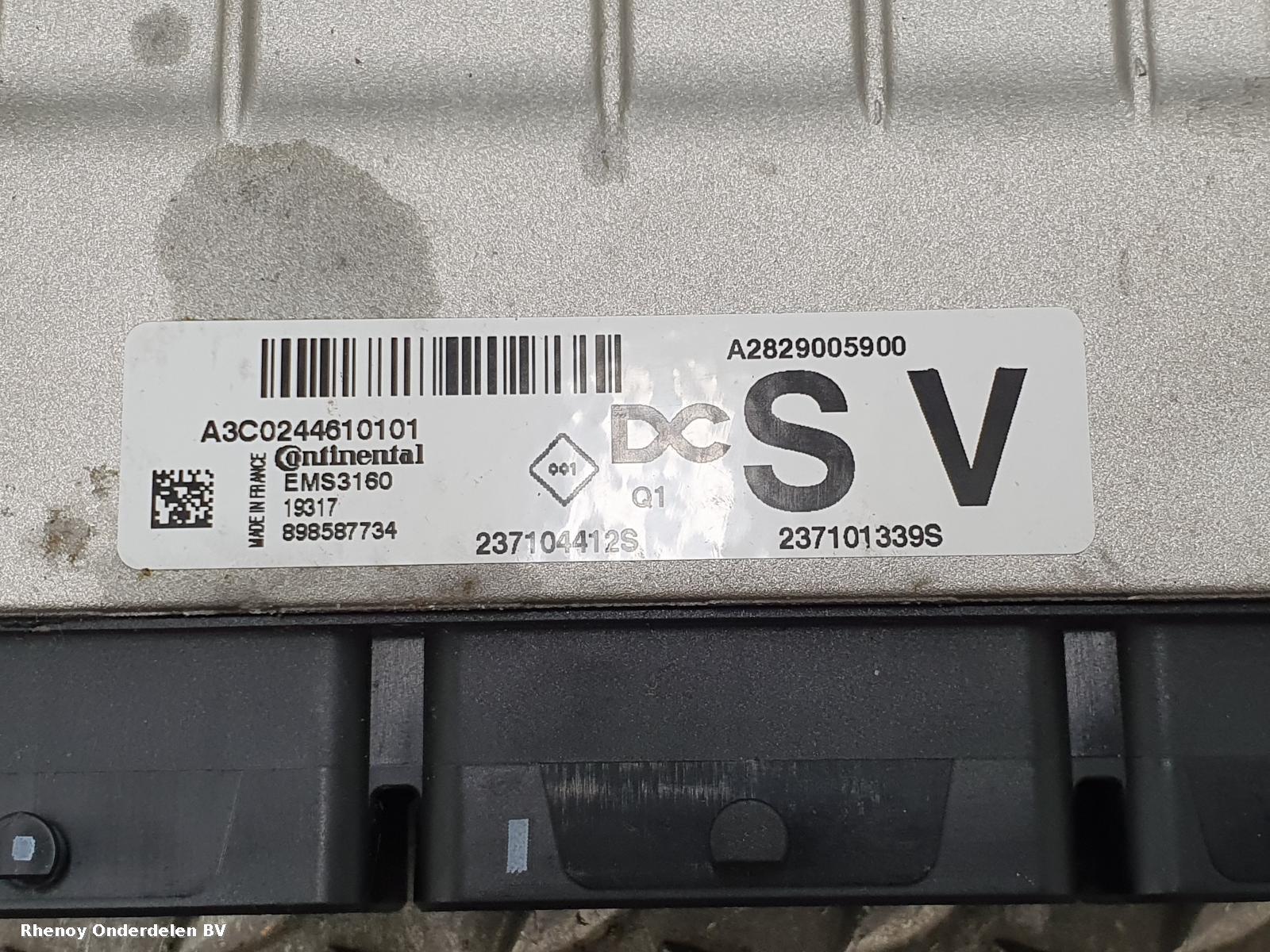 2019 RENAULT SCENIC COMPUTER ECU View Auto part COMPUTER ECU RENAULT SCENIC 2019