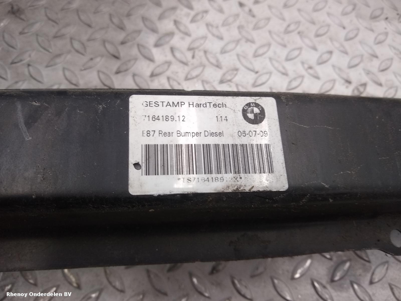 View Auto part BUMPERBALK ACHTER BMW 1 SERIES 2009