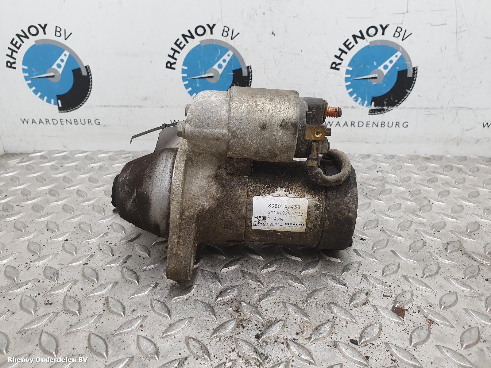 Bekijk Auto-onderdeel STARTMOTOR OPEL / VAUXHALL ZAFIRA 2008