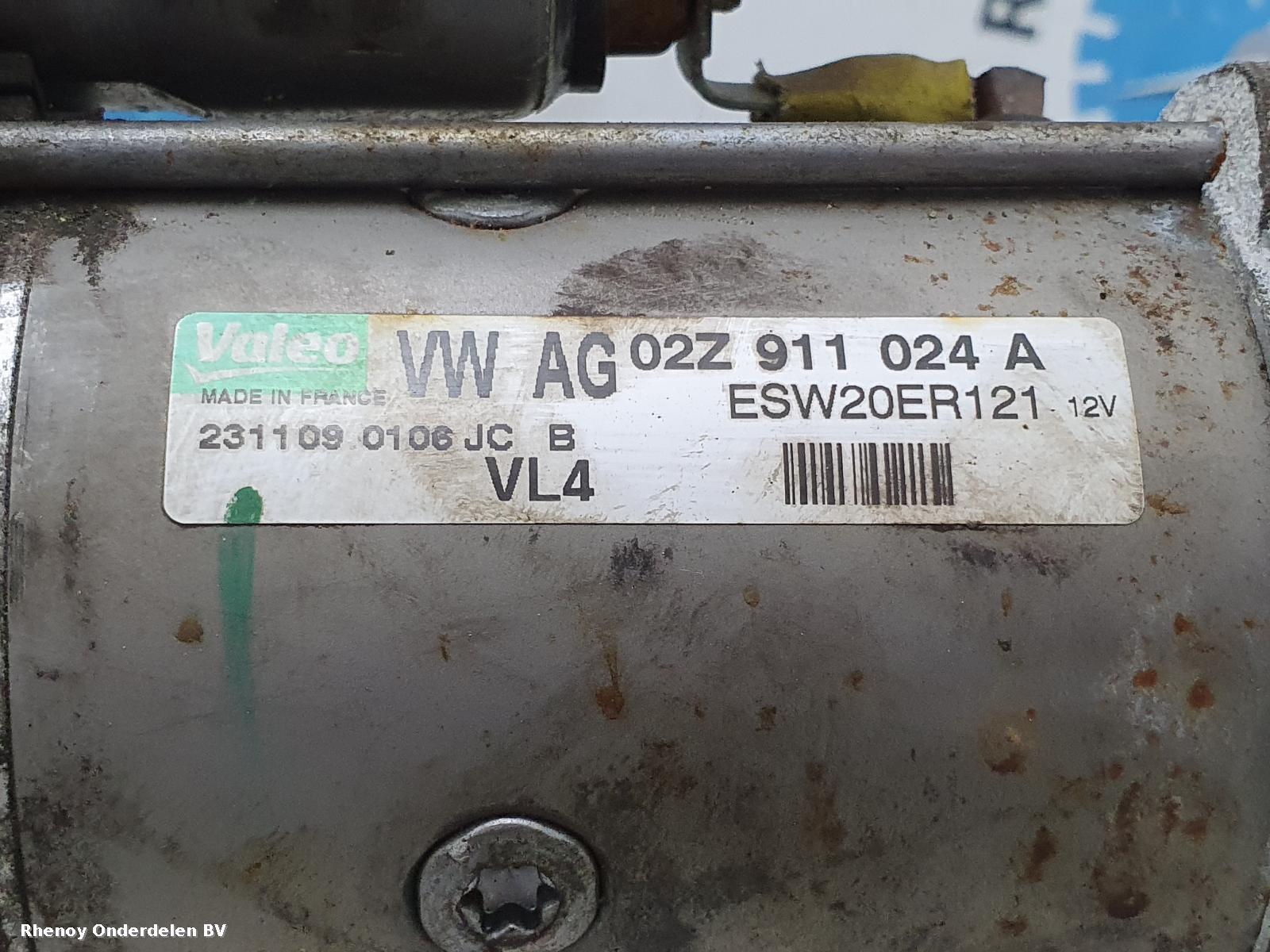 2010 VOLKSWAGEN GOLF STARTMOTOR View Auto part STARTMOTOR VOLKSWAGEN GOLF 2010