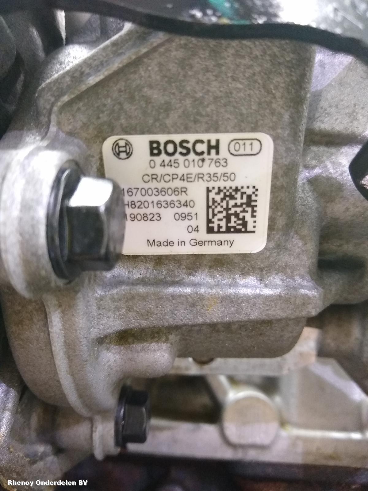 2019 RENAULT CLIO MOTOR View Auto part MOTOR RENAULT CLIO 2019