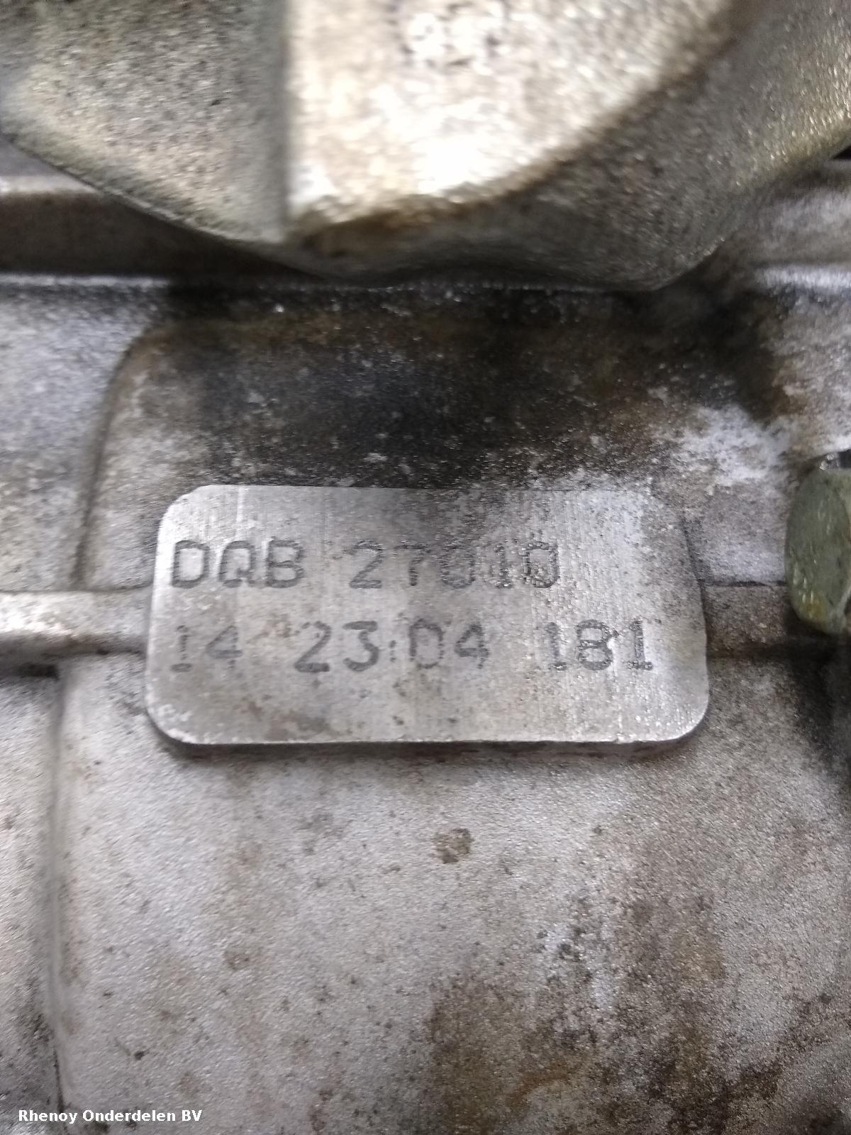 2000 AUDI TT TRANSMISSIE / VERSNELLINGSBAK View Auto part TRANSMISSIE / VERSNELLINGSBAK AUDI TT 2000