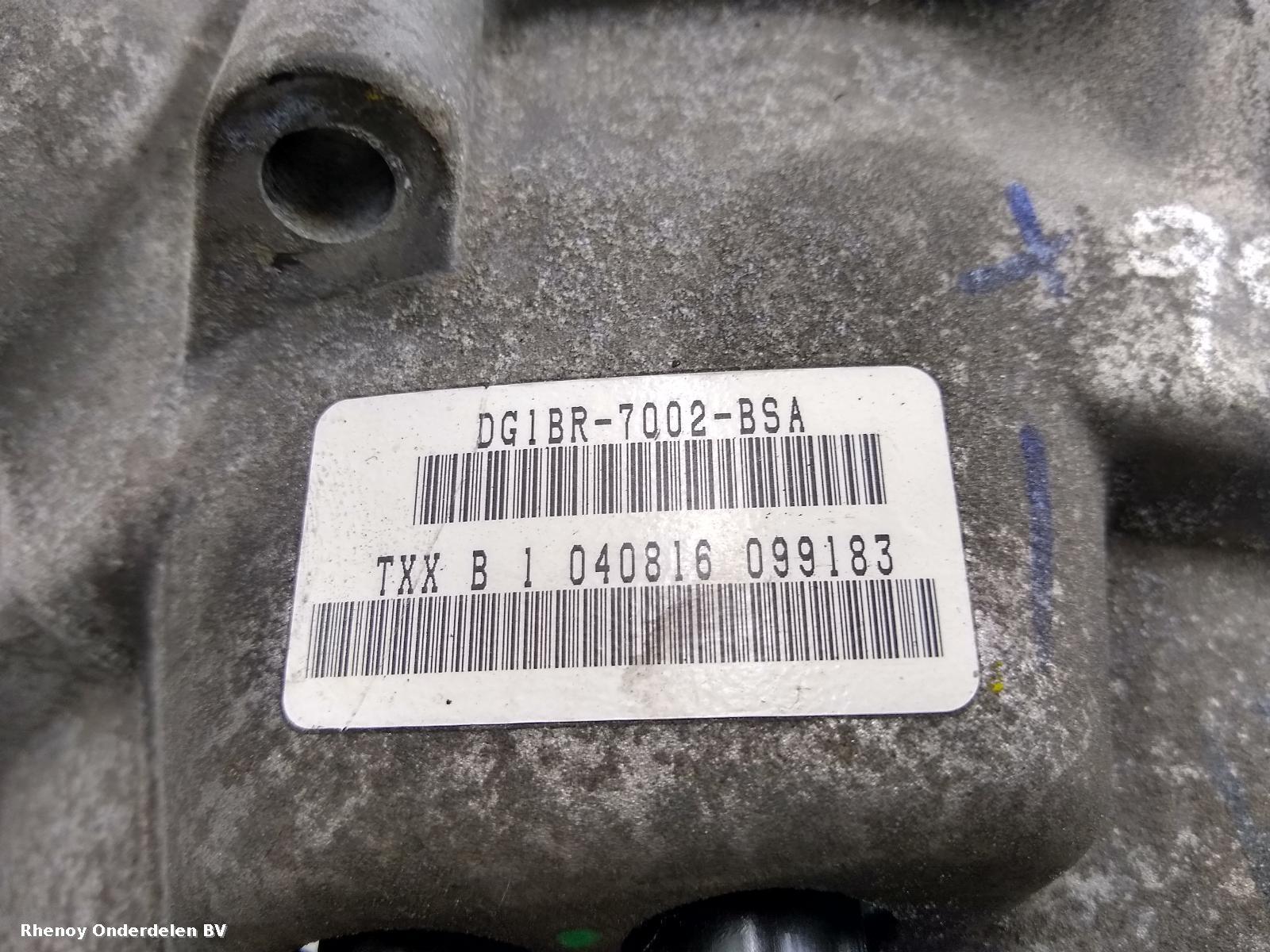 2018 FORD KA+ TRANSMISSIE / VERSNELLINGSBAK View Auto part TRANSMISSIE / VERSNELLINGSBAK FORD KA+ 2018