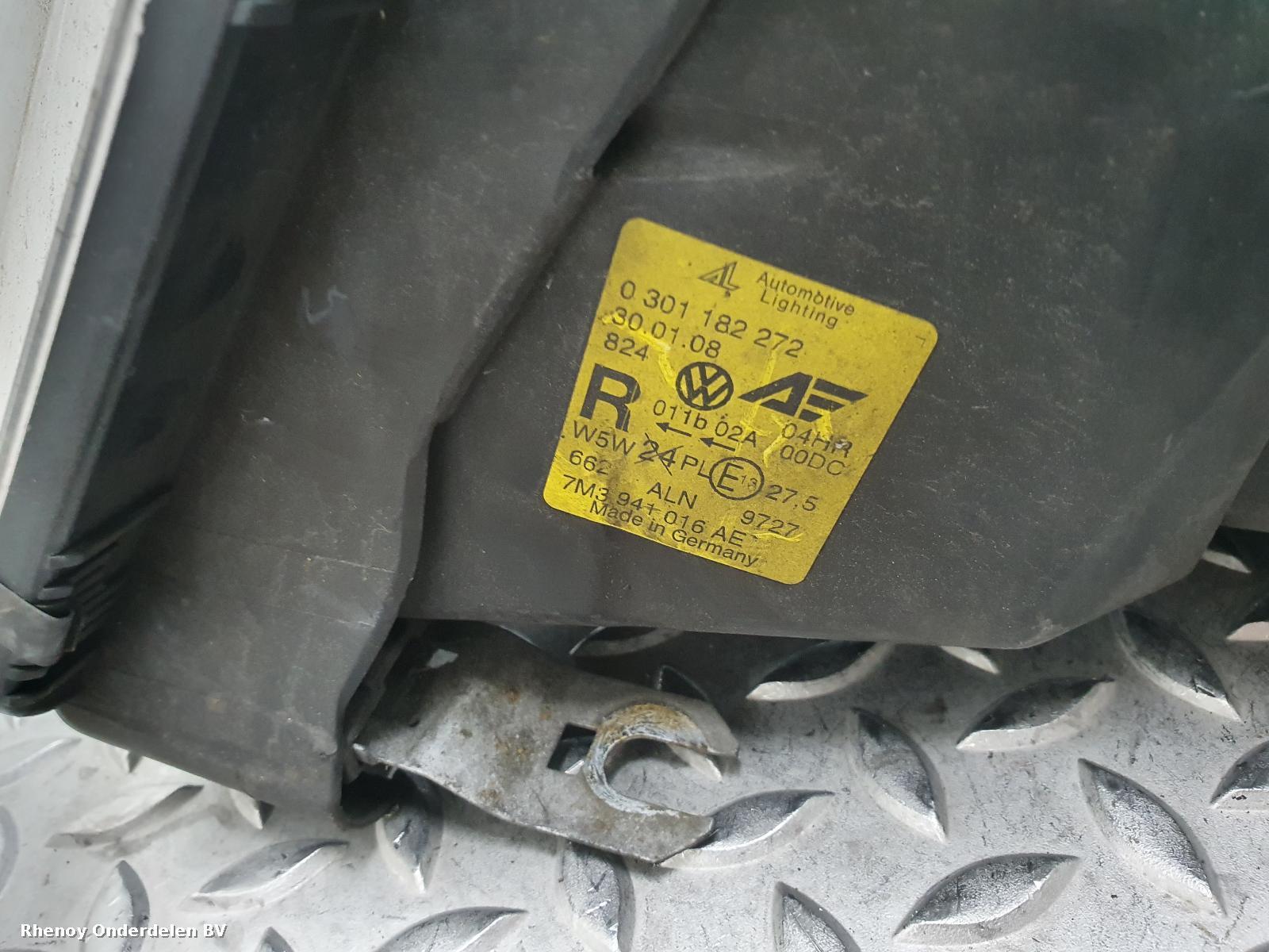 2008 SEAT ALHAMBRA KOPLAMP R View Auto part KOPLAMP R SEAT ALHAMBRA 2008