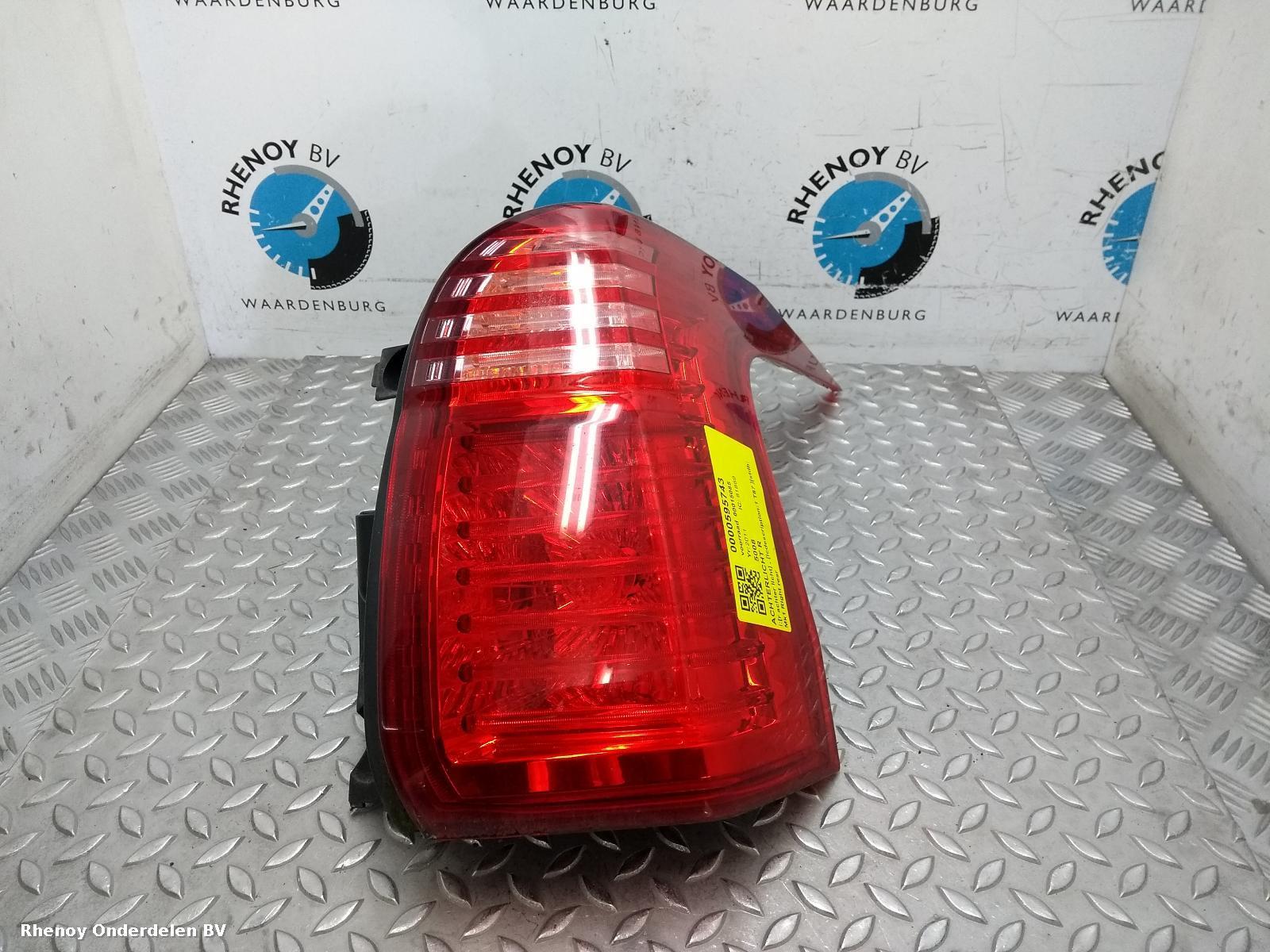View Auto part R Taillight PEUGEOT 5008 2011