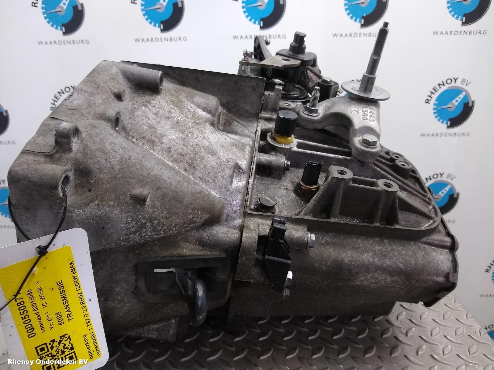 2011 PEUGEOT 5008 Gearbox View Auto part Gearbox PEUGEOT 5008 2011
