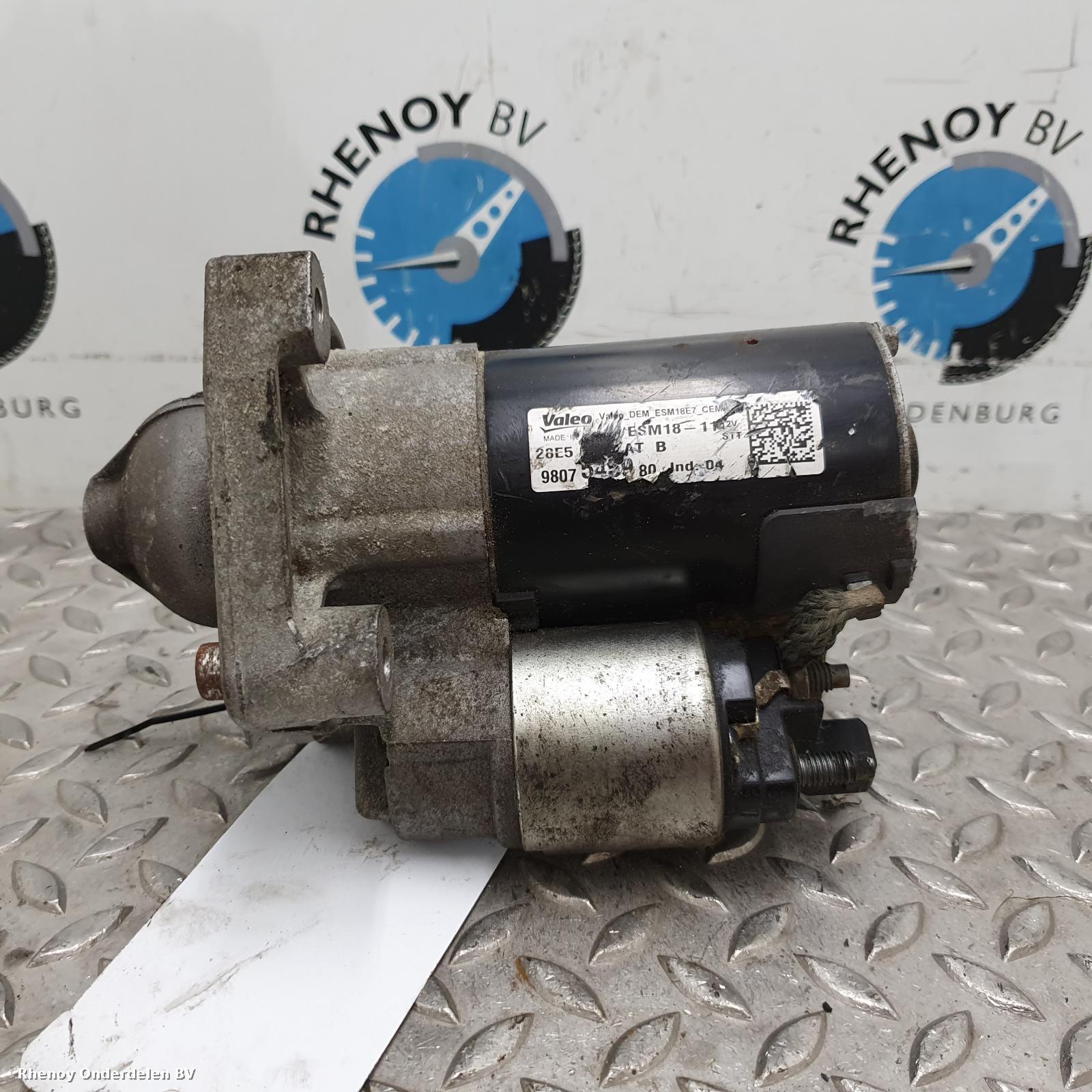 View Auto part Starter Motor CITROEN C4 CACTUS 2015