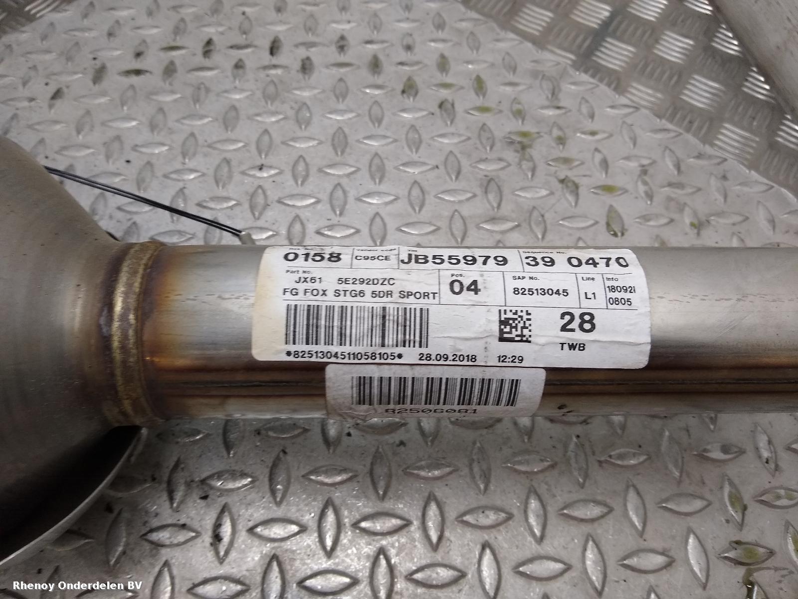 View Auto part KATALYSATOR FORD FOCUS 2018