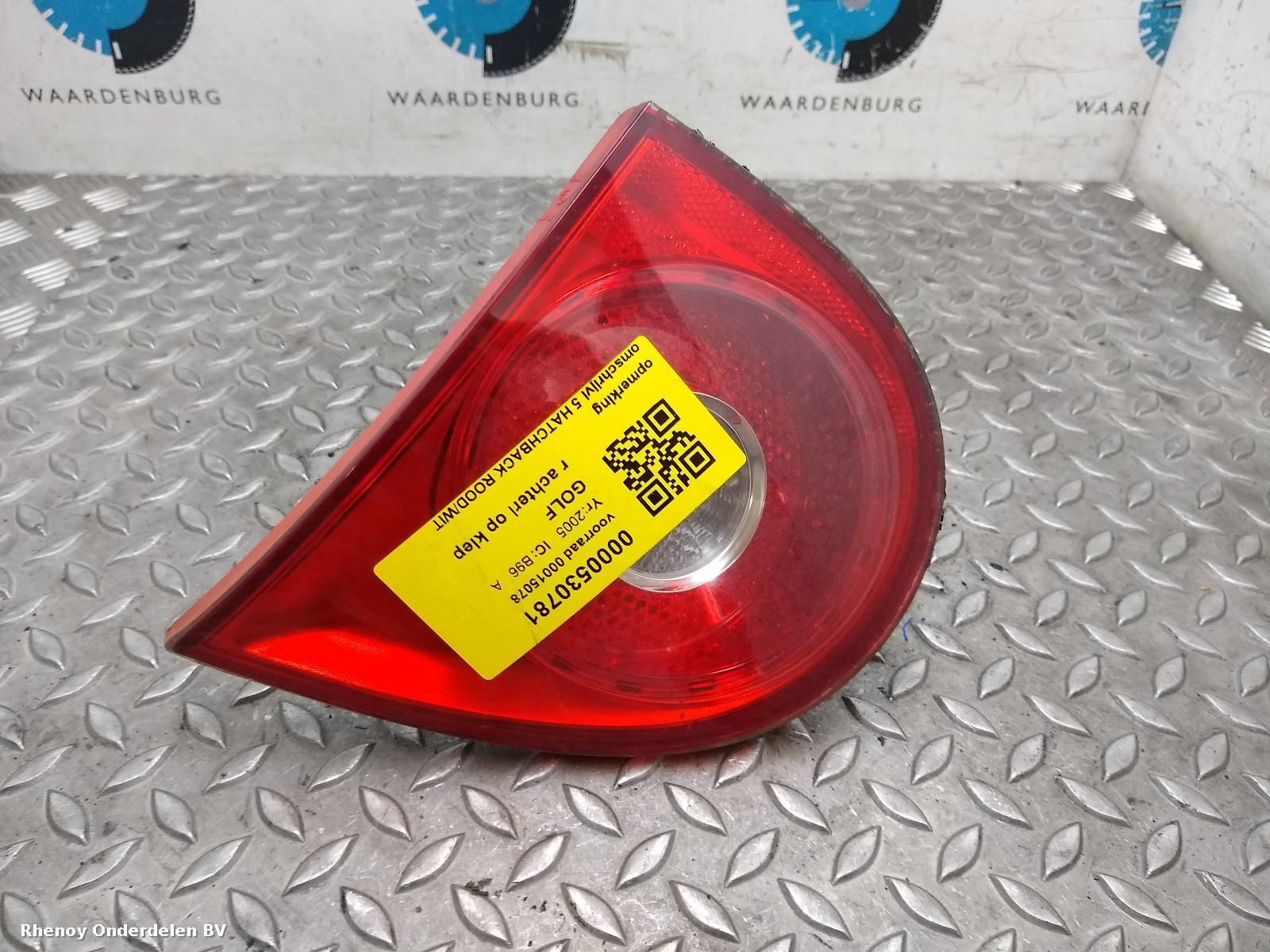 Bekijk Auto-onderdeel ACHTERLICHT R VOLKSWAGEN GOLF 2005