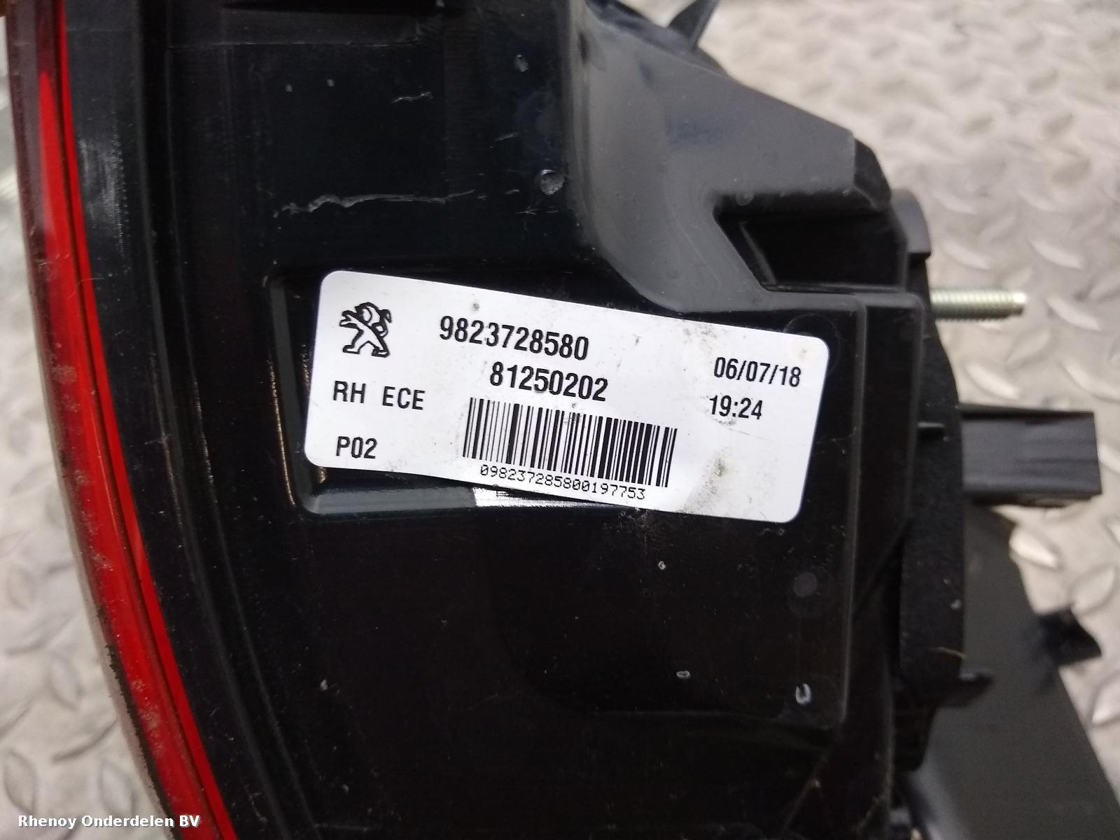 View Auto part ACHTERLICHT R PEUGEOT 308 2018