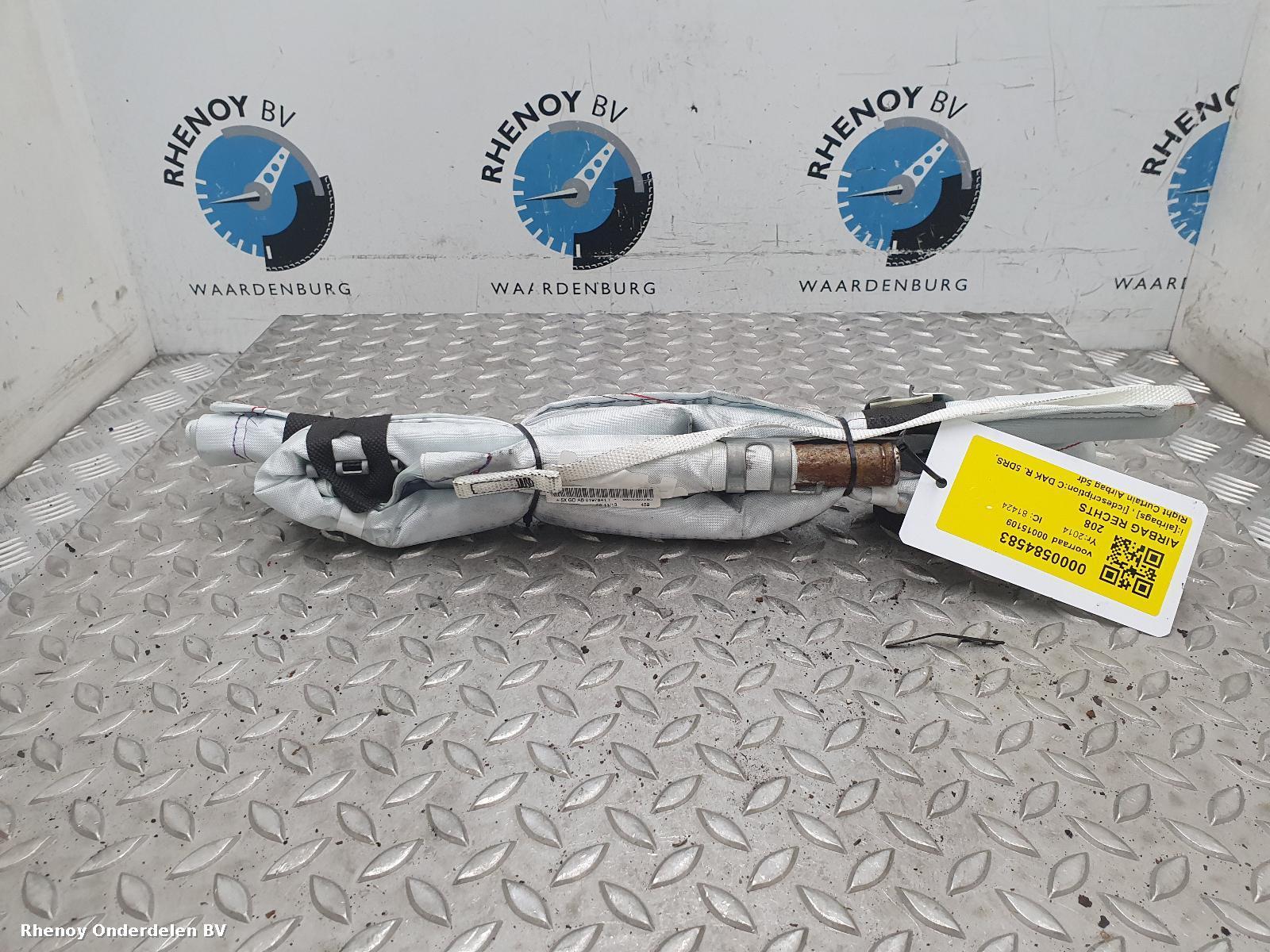 Bekijk Auto-onderdeel AIRBAG RECHTS PEUGEOT 208 2014