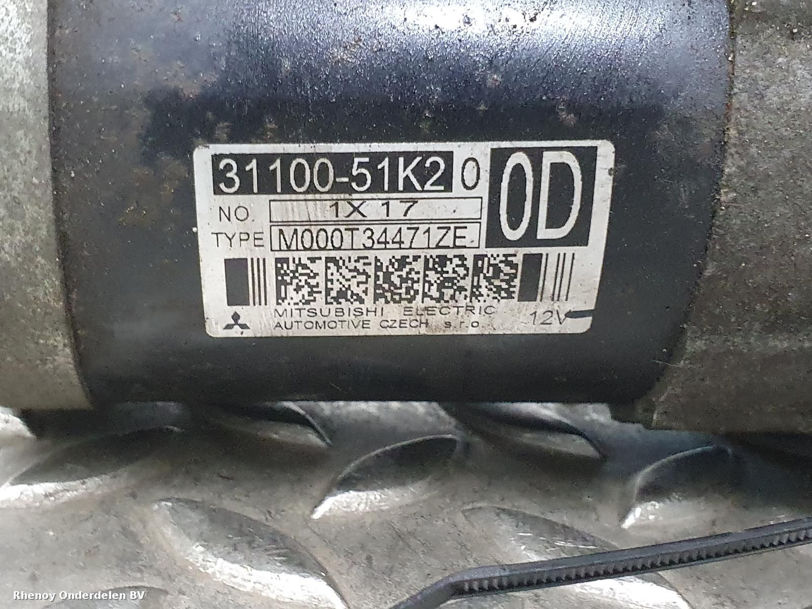 View Auto part STARTMOTOR OPEL / VAUXHALL AGILA 2012