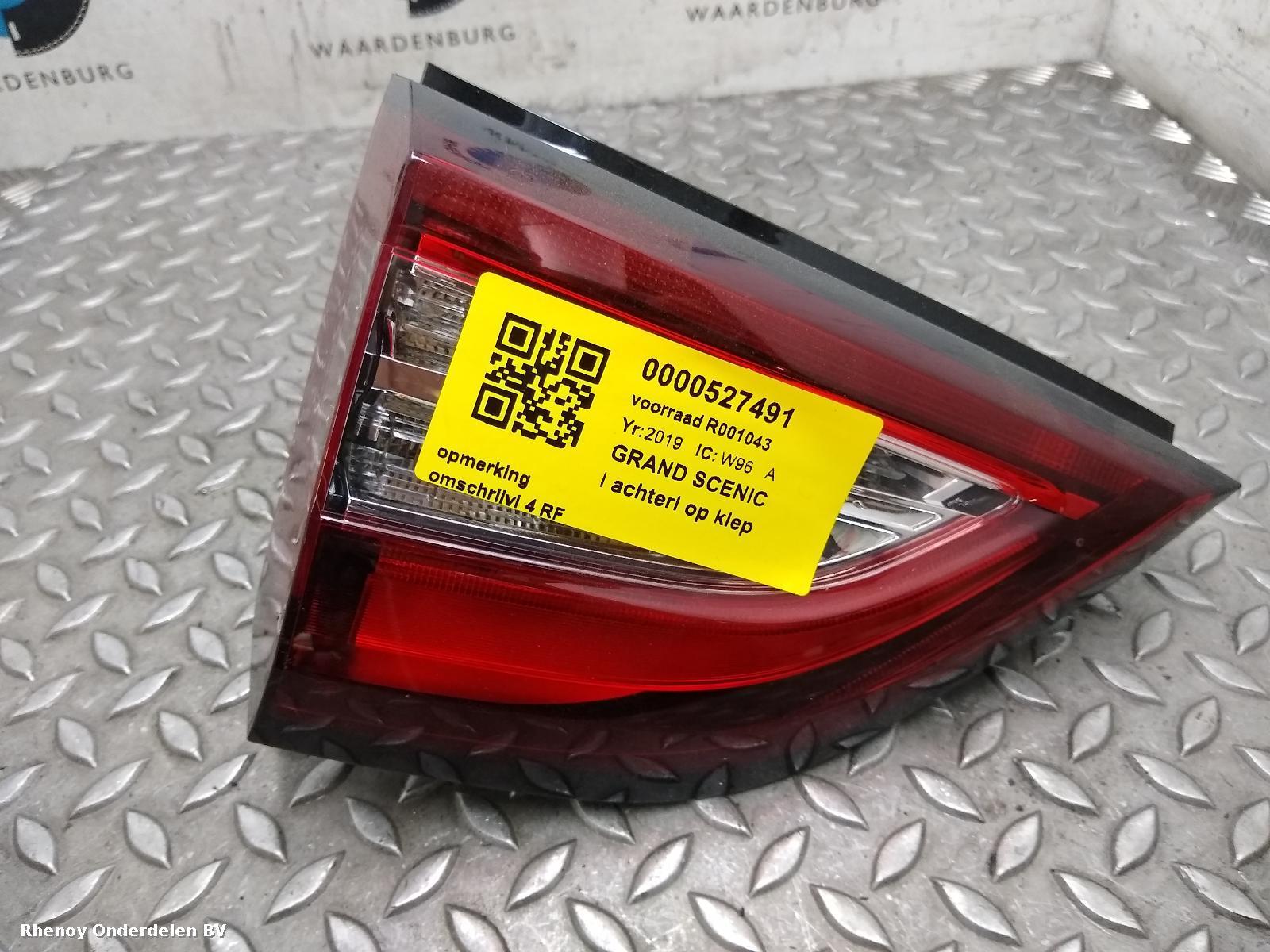 View Auto part ACHTERLICHT L RENAULT SCENIC 2019