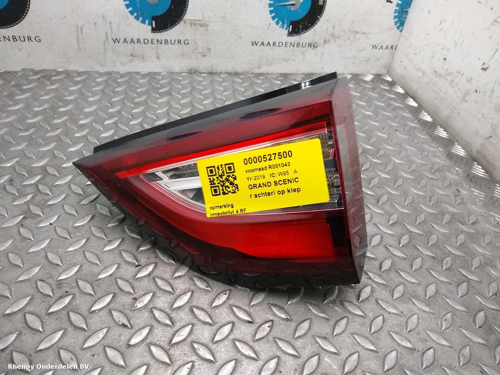 Bekijk Auto-onderdeel ACHTERLICHT R RENAULT SCENIC 2019