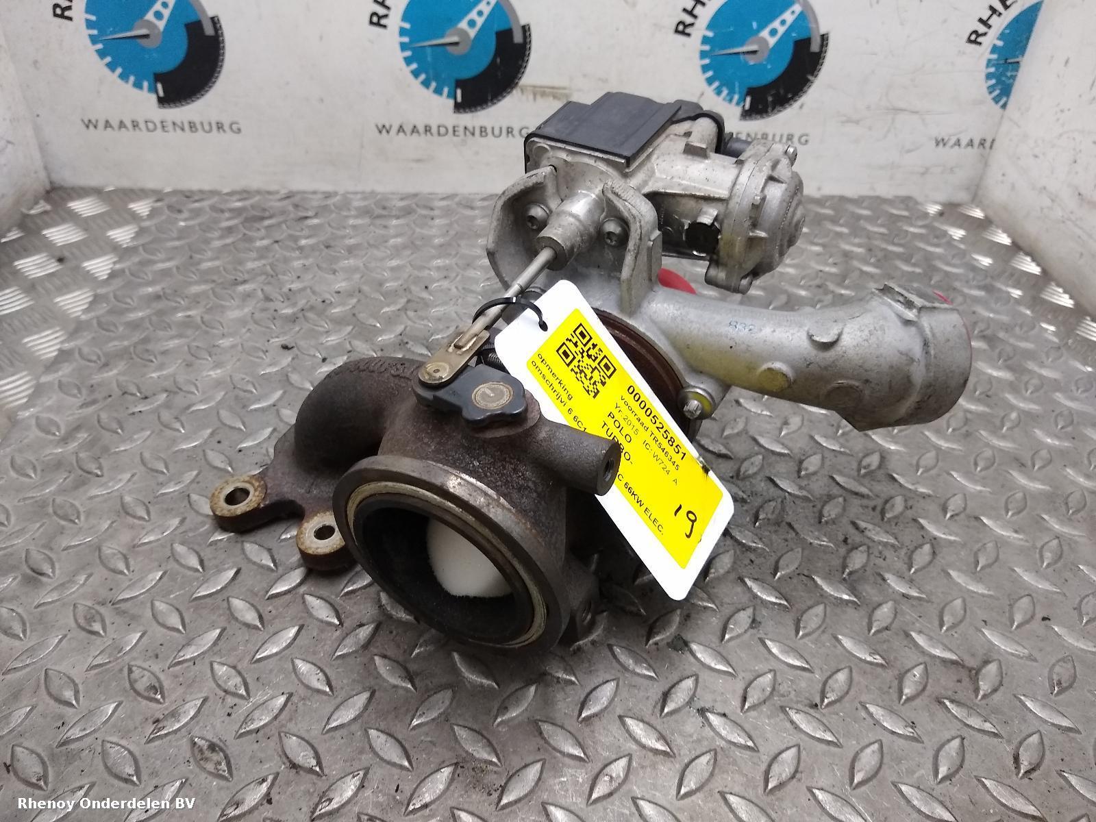 Bekijk Auto-onderdeel TURBO VOLKSWAGEN POLO 2015