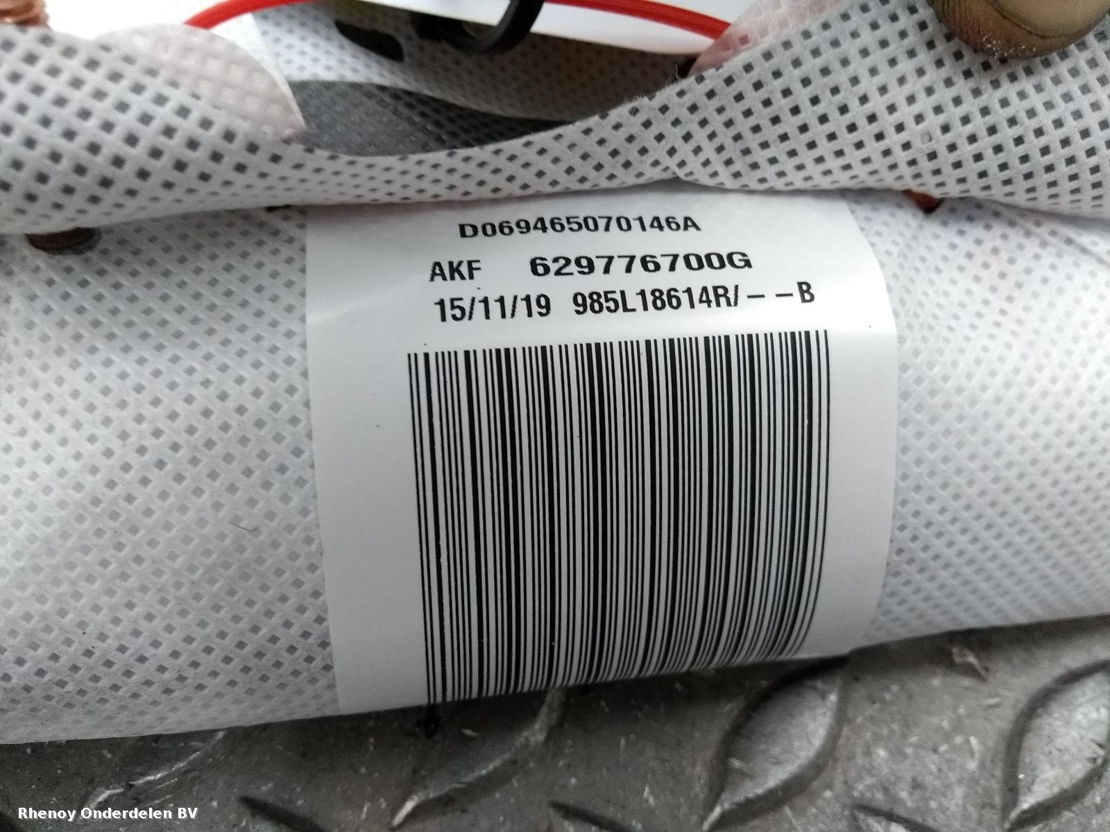 View Auto part AIRBAG RECHTS RENAULT SCENIC 2019