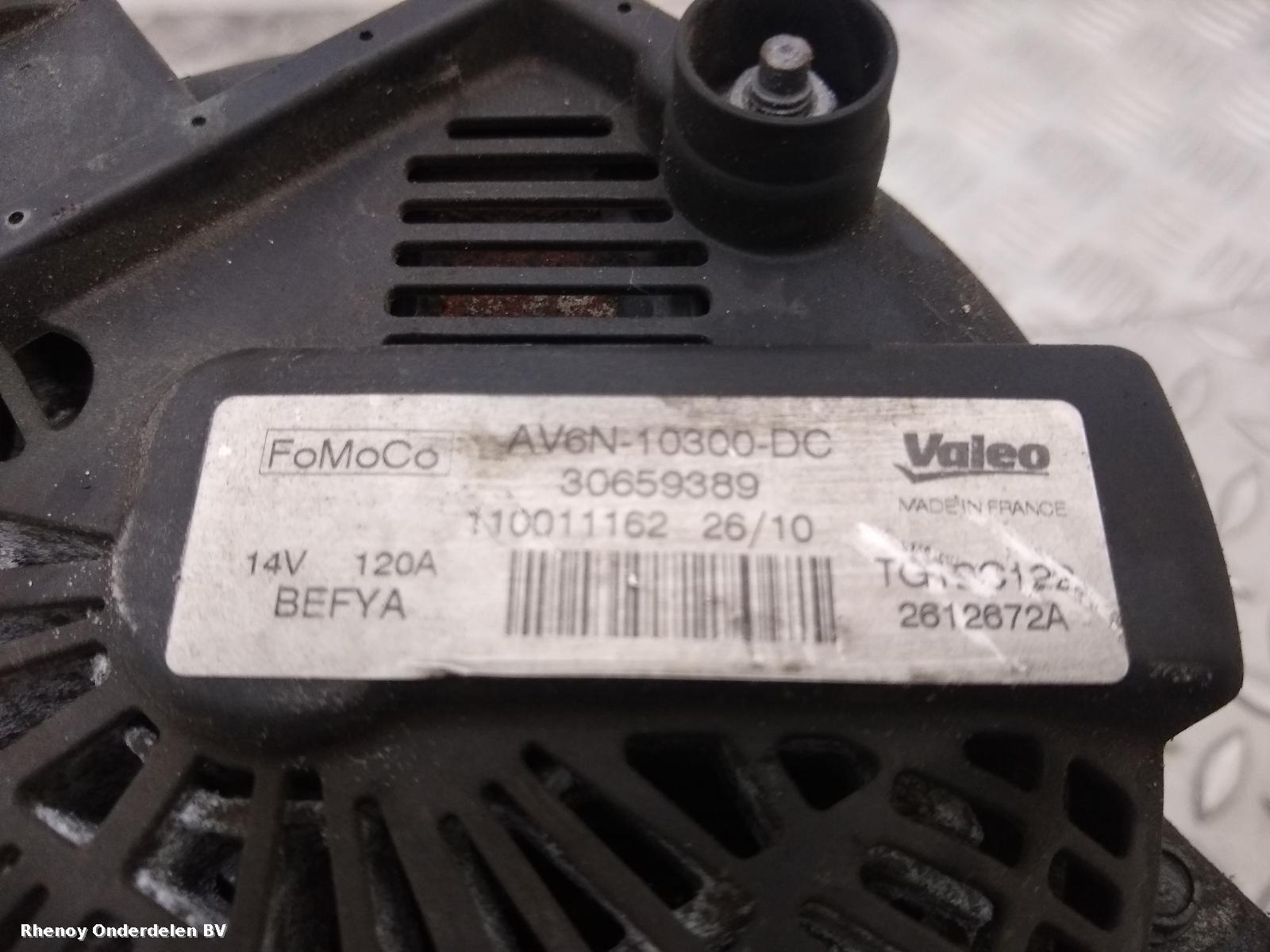 View Auto part DYNAMO FORD FIESTA 2010