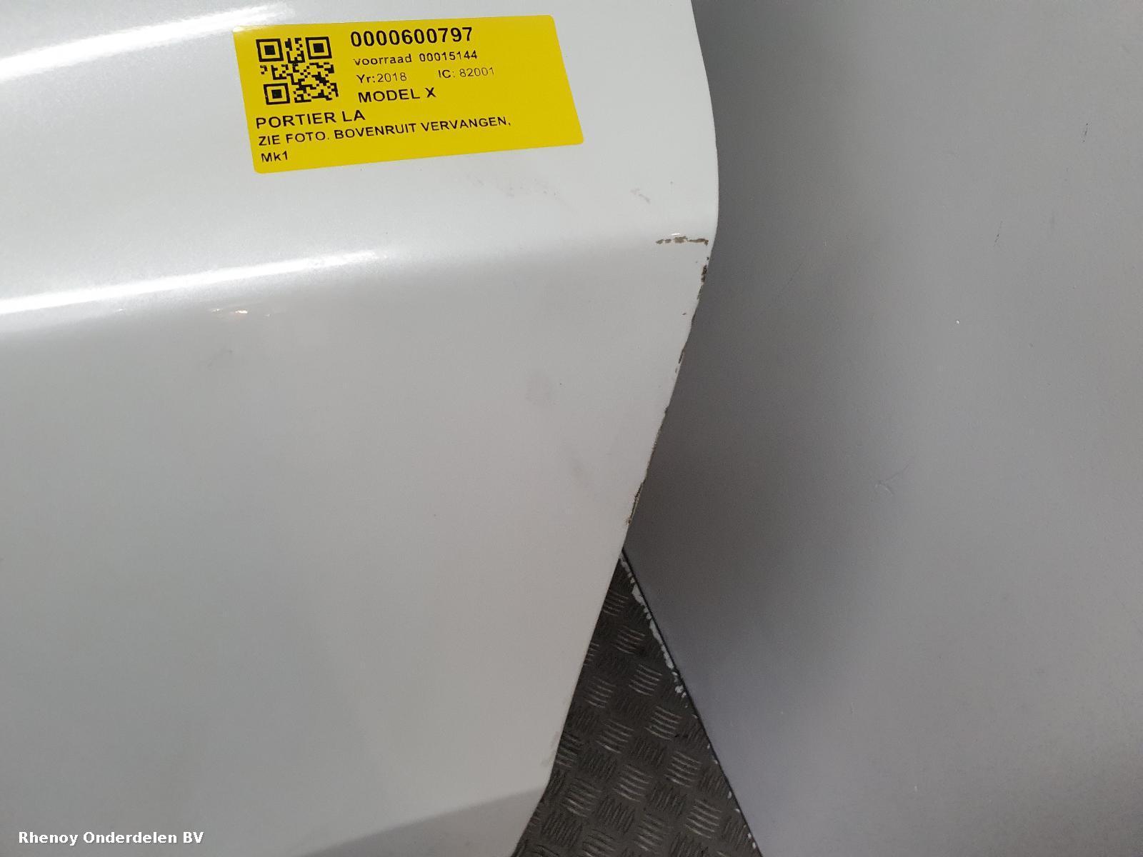 View Auto part PORTIER LA  TESLA MODEL X 2018