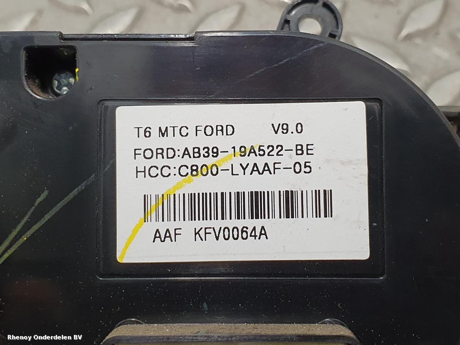 View Auto part OVERIGE FORD RANGER 2016