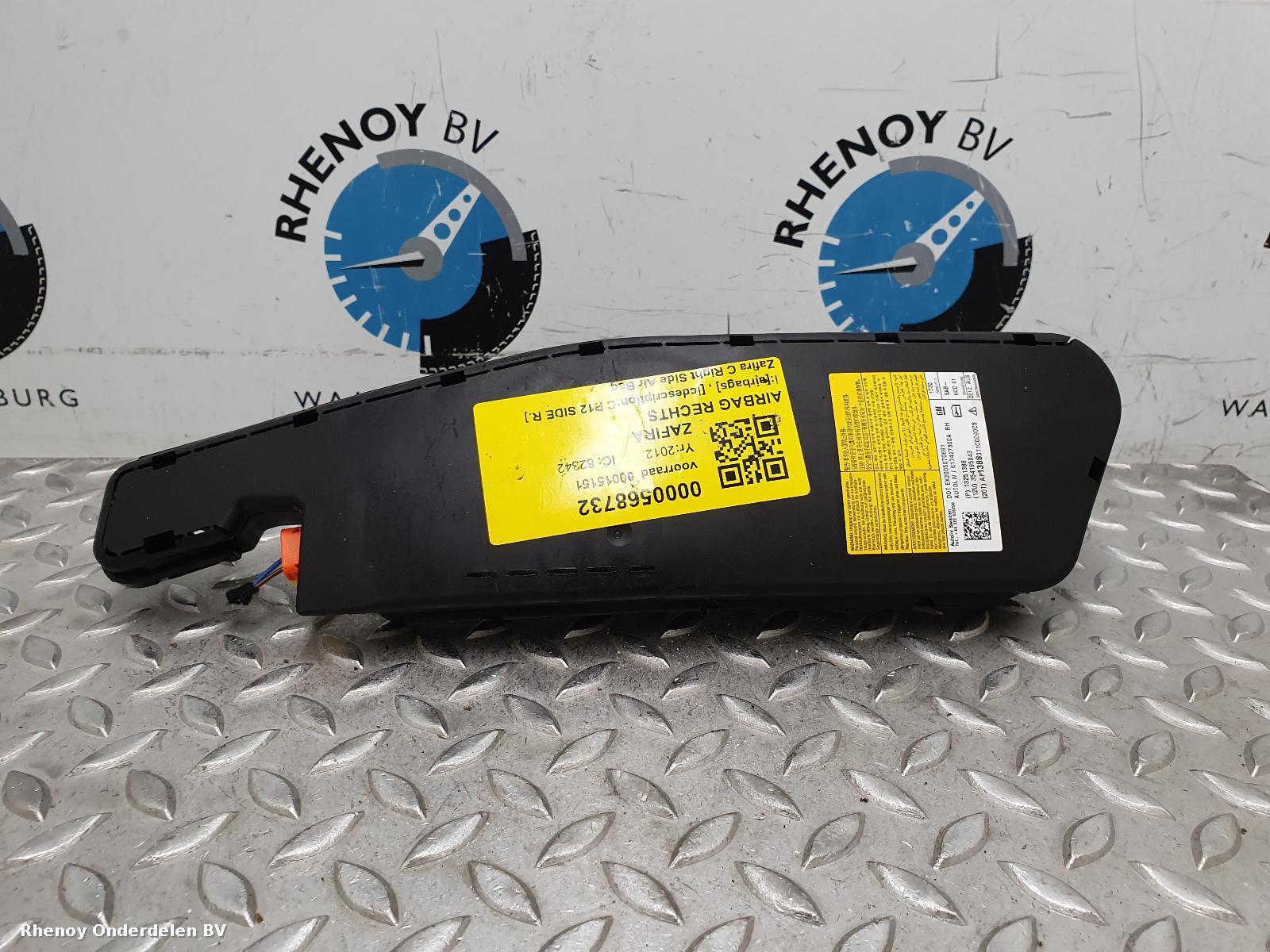 Bekijk Auto-onderdeel AIRBAG RECHTS OPEL / VAUXHALL ZAFIRA 2012
