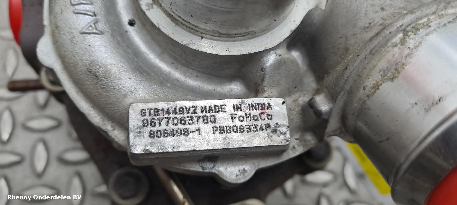 View Auto part TURBO FORD FOCUS C MAX 2012