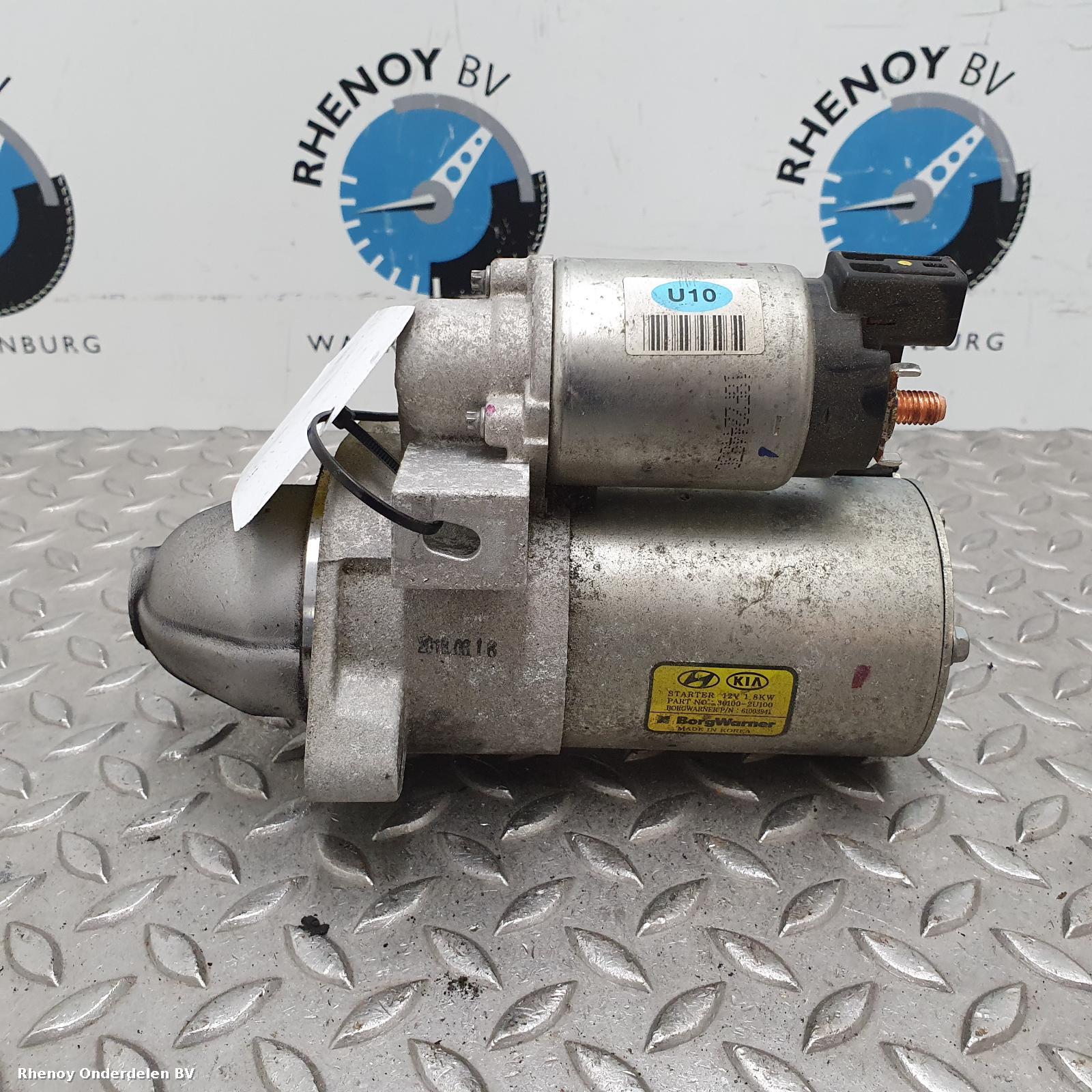 View Auto part Starter Motor KIA SPORTAGE 2019