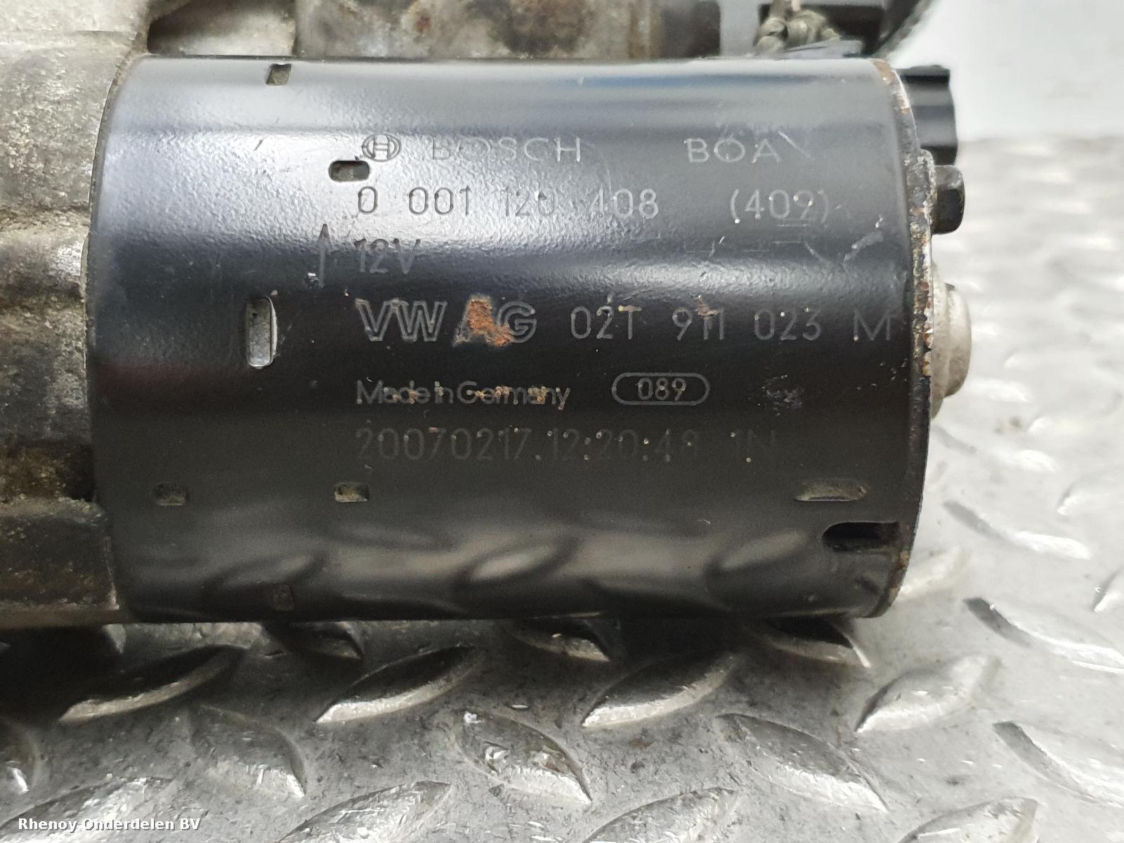 View Auto part STARTMOTOR VOLKSWAGEN GOLF 2007