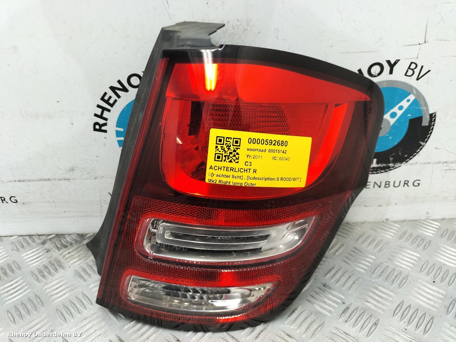 Bekijk Auto-onderdeel ACHTERLICHT R CITROEN C3 2011