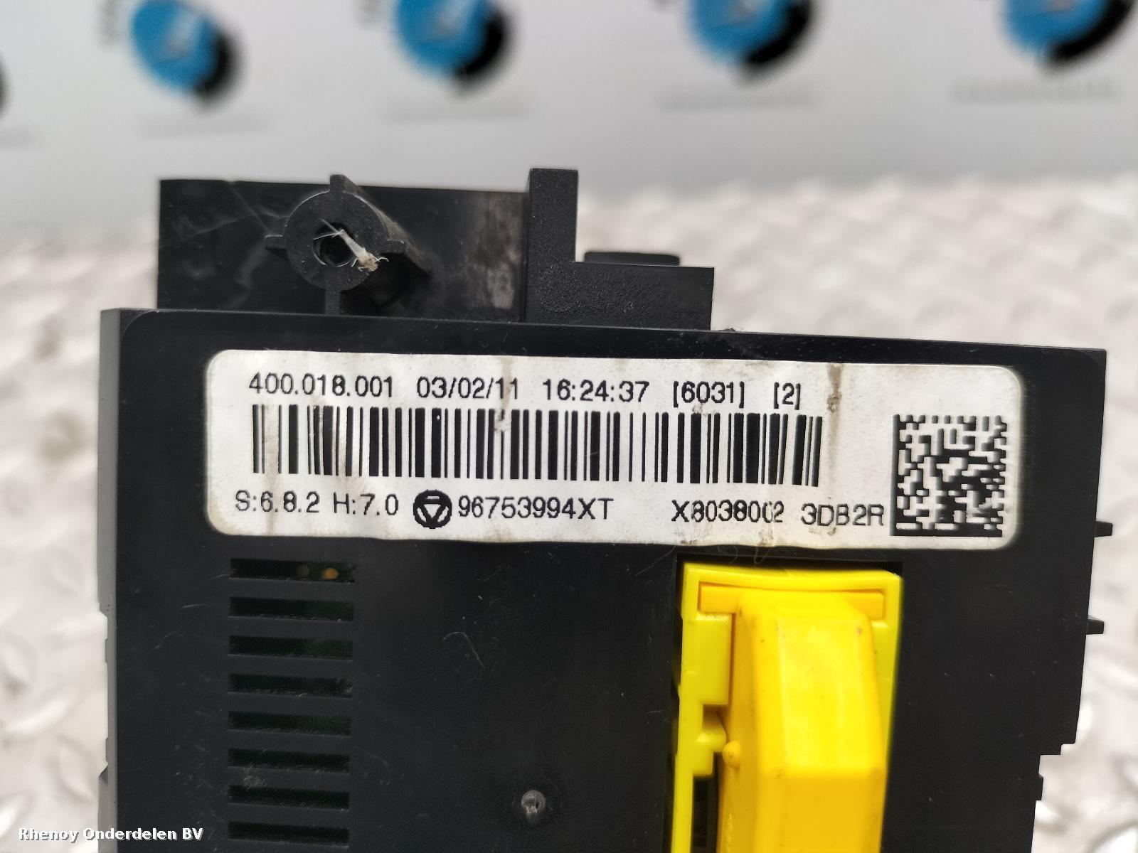 View Auto part KACHEL BEDIENINGSPANEEL CITROEN C3 2011