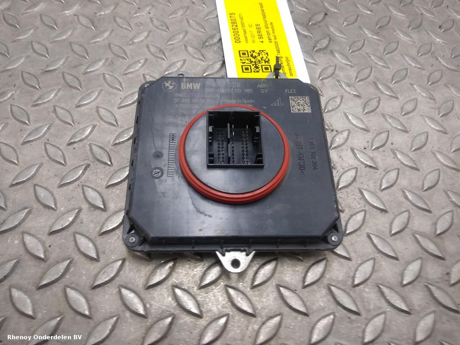 View Auto part Headlamp Ballast BMW 4 SERIES 2017