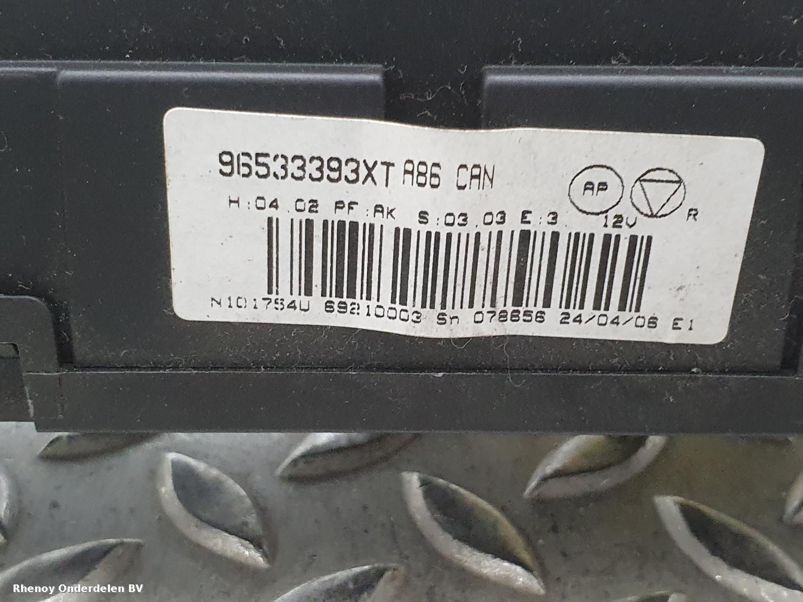 View Auto part KACHEL BEDIENINGSPANEEL CITROEN C2 2006