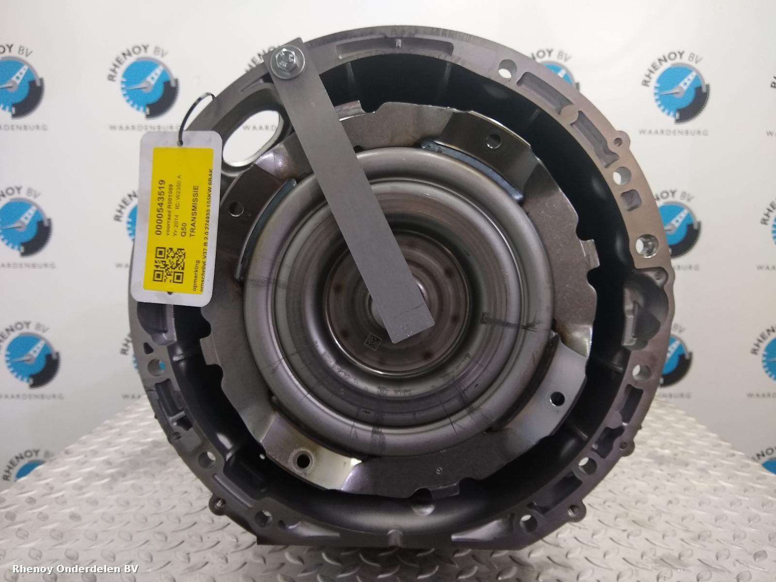 Bekijk Auto-onderdeel TRANSMISSIE / VERSNELLINGSBAK INFINITI Q50 2014