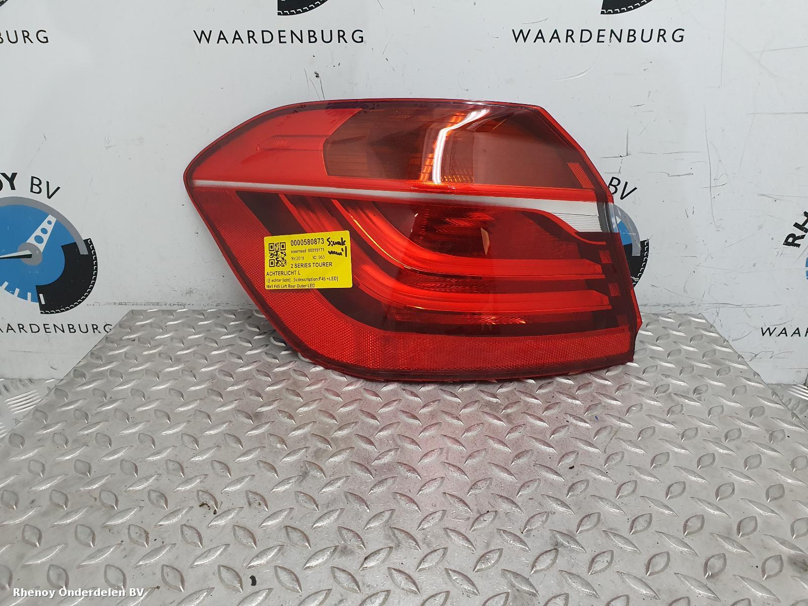 View Auto part L Taillight BMW 2 SERIES TOURER 2018