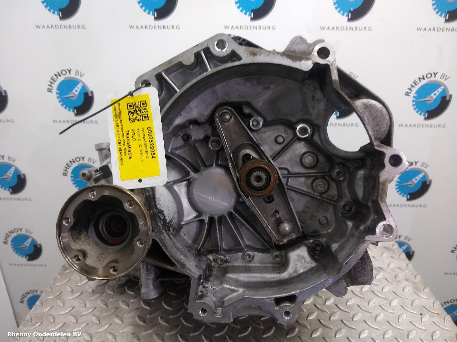 Bekijk Auto-onderdeel TRANSMISSIE / VERSNELLINGSBAK VOLKSWAGEN POLO 2012