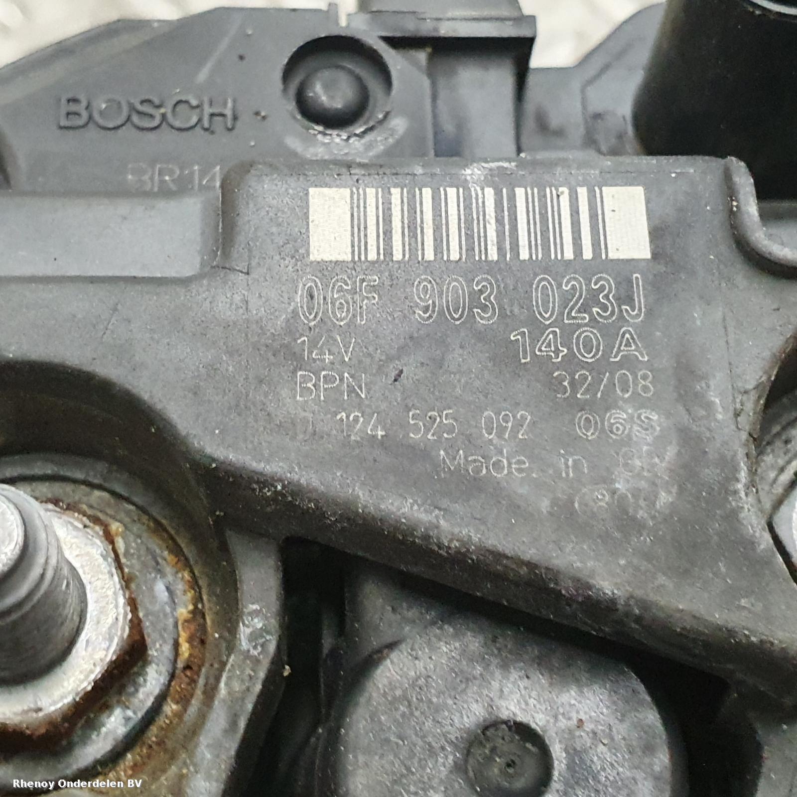 View Auto part DYNAMO VOLKSWAGEN SHARAN 2008