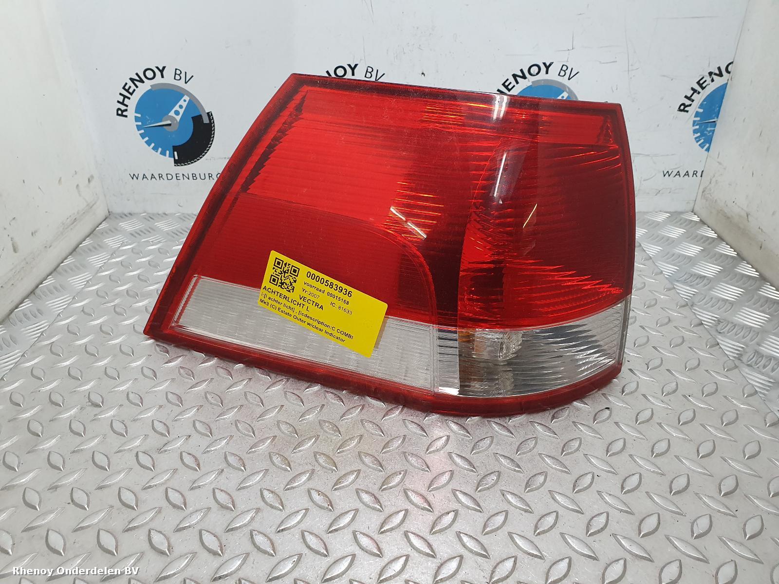 Bekijk Auto-onderdeel ACHTERLICHT L OPEL / VAUXHALL VECTRA 2007